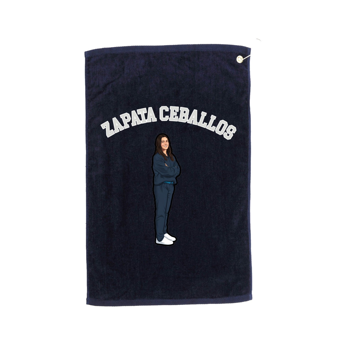 Golf Towel — Shirsey Arch in Navy