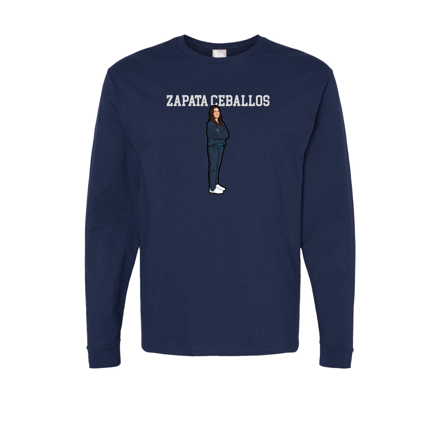 Long Sleeve Tee — Shirsey in Navy