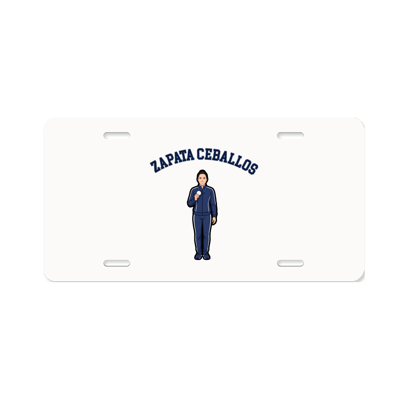 License Plate — Shirsey Arch in Classic