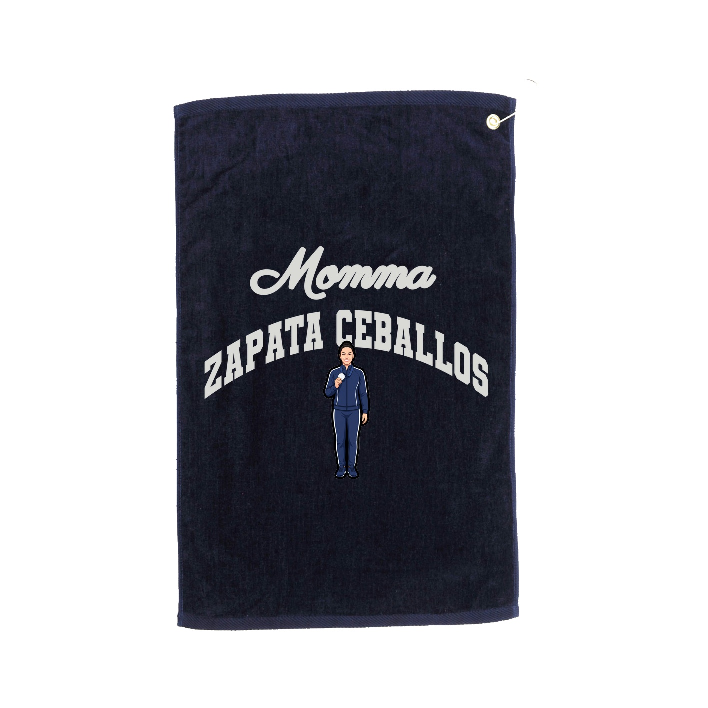 Golf Towel — Mothers Day Arch in Navy