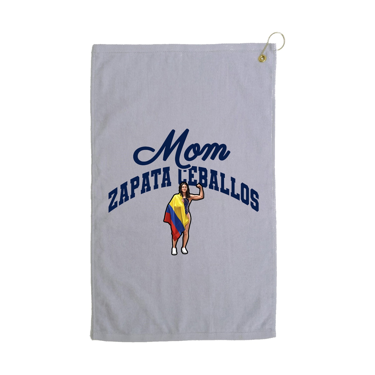Golf Towel — Mothers Day Arch in Grey