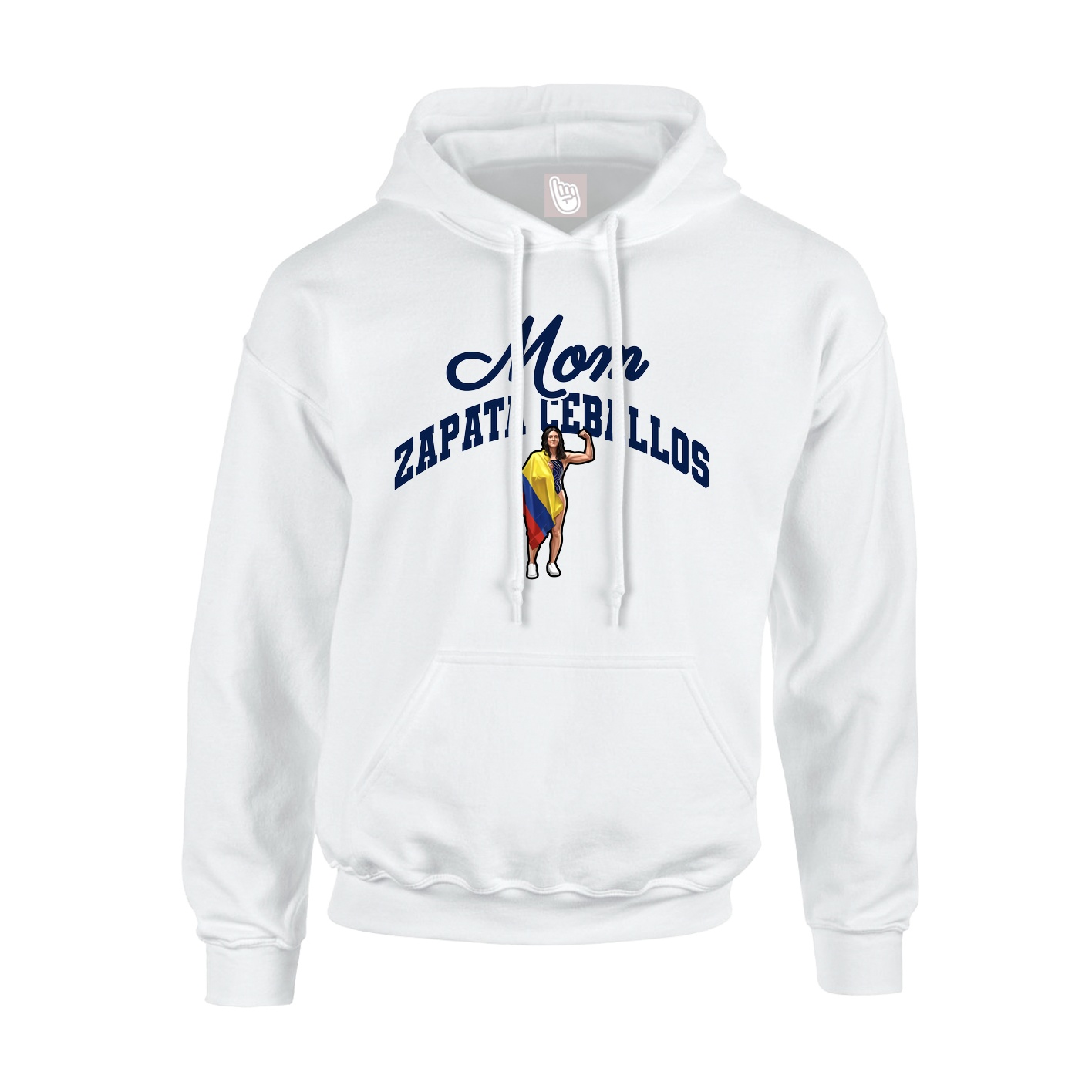 Youth Hoodie — Mothers Day Arch in White