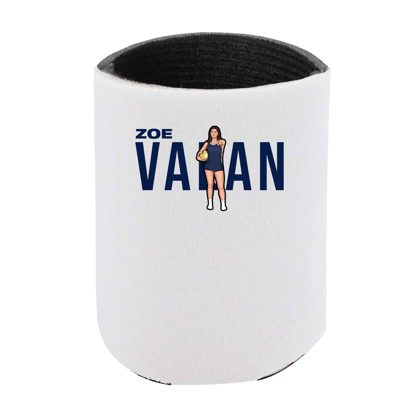 Can Holder — Player Name in White