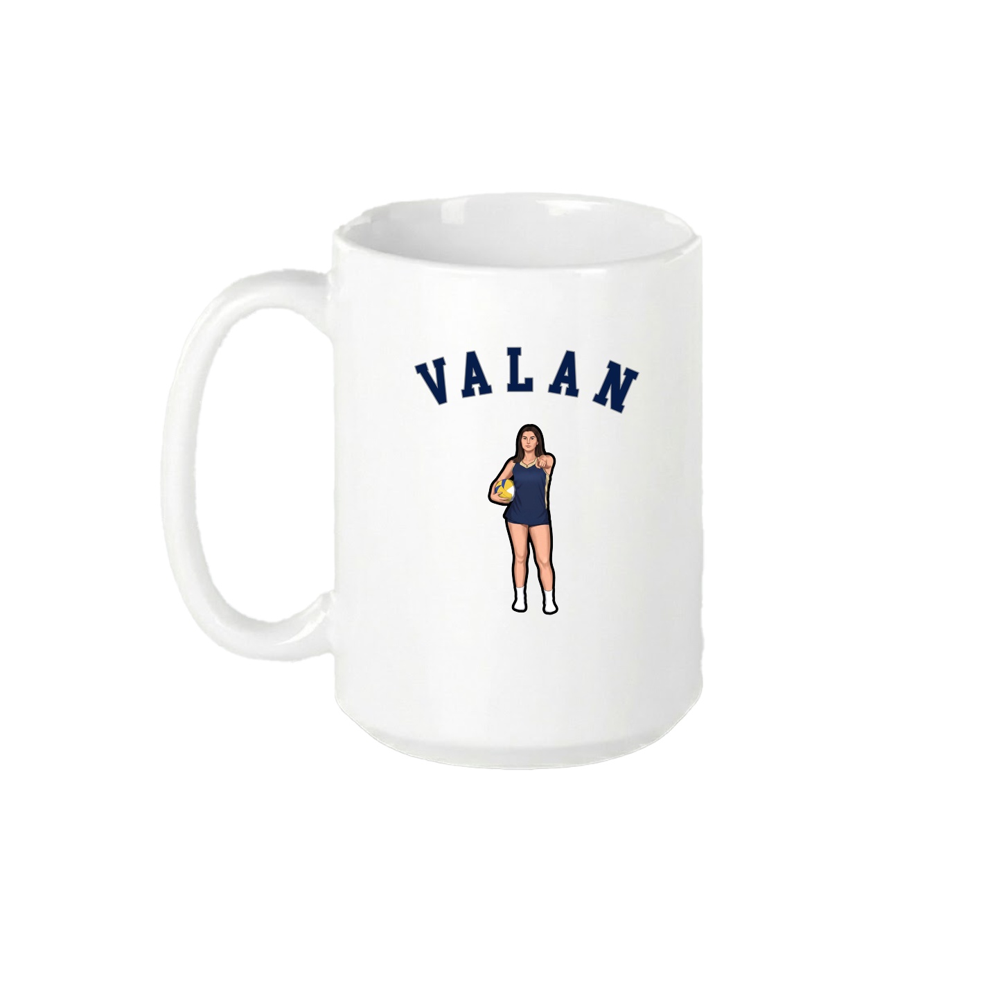 15oz Coffee Mug — Shirsey Arch in White