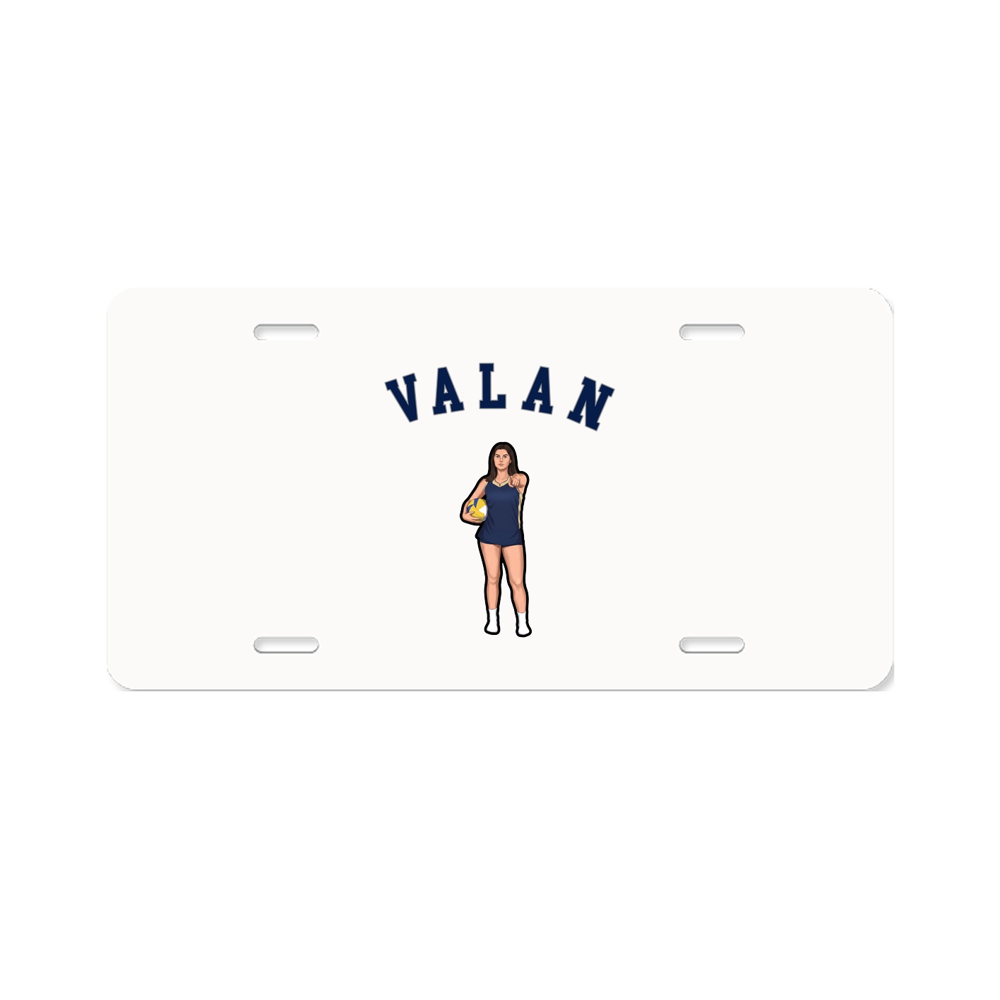 License Plate — Shirsey Arch in Classic