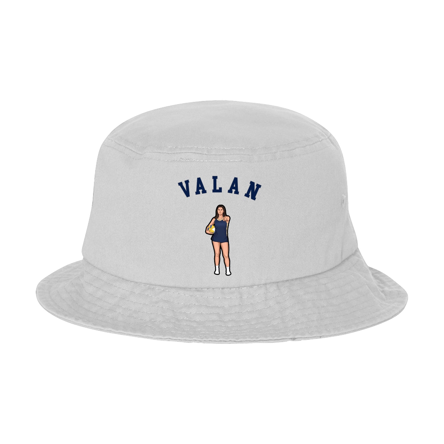 Bucket Cap — Shirsey Arch in White
