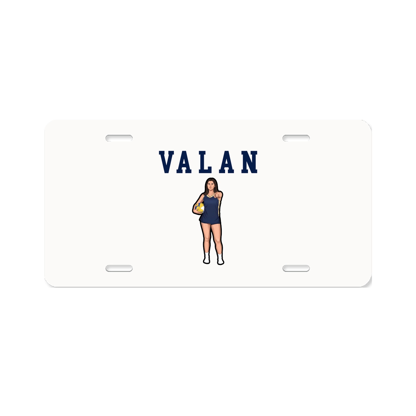 License Plate — Shirsey in Classic