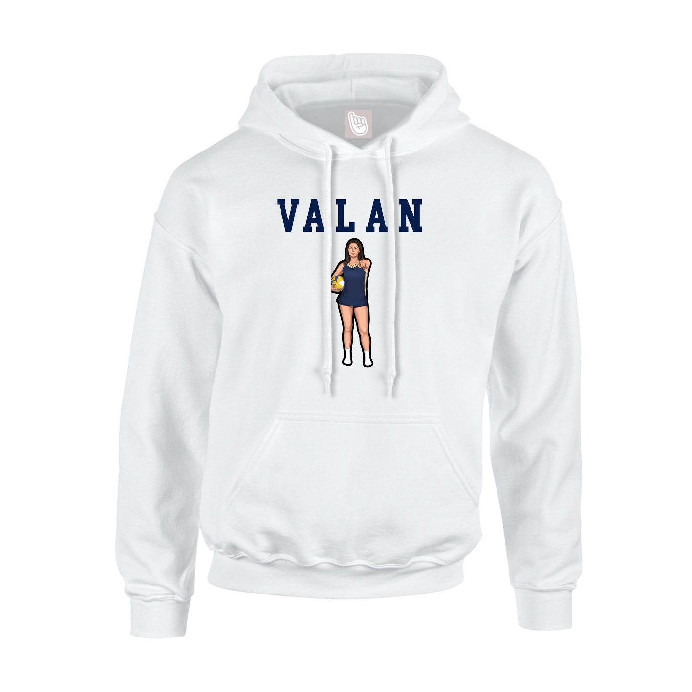 Youth Hoodie — Shirsey in White