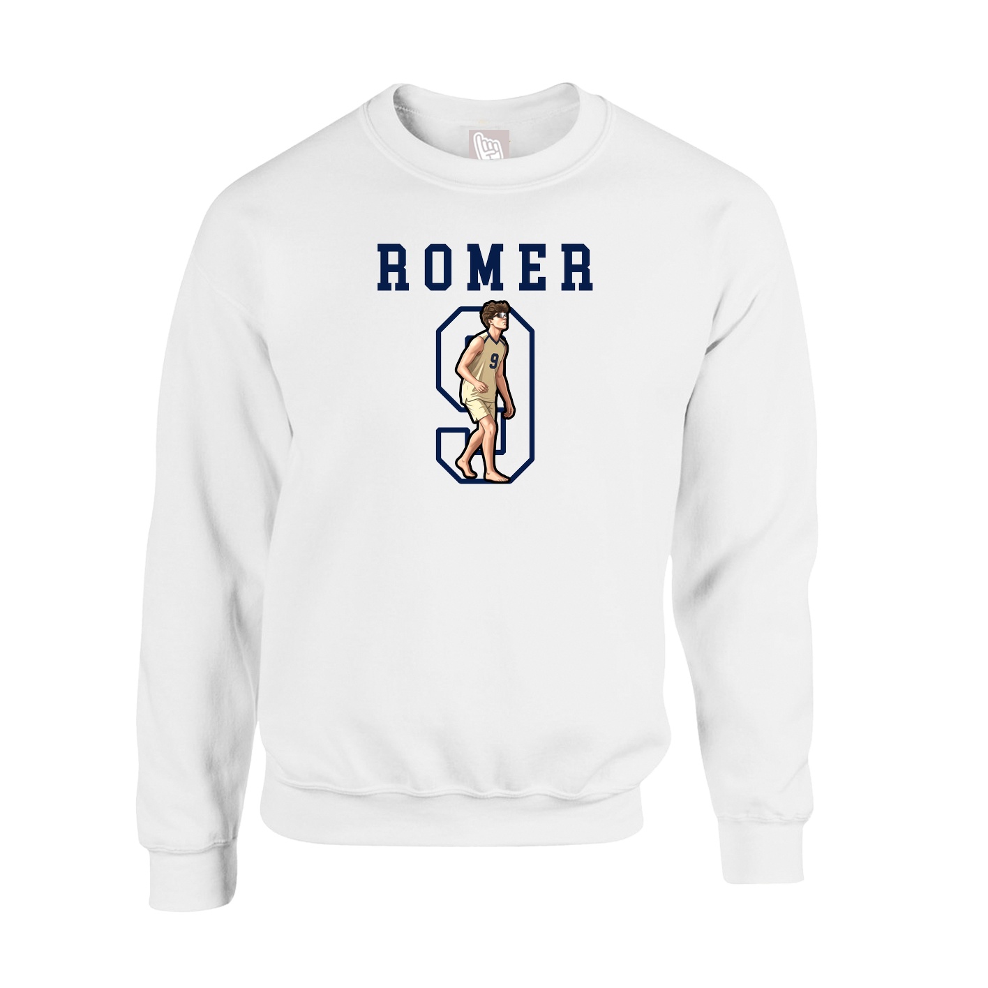 Fleece Crew — Shirsey in White