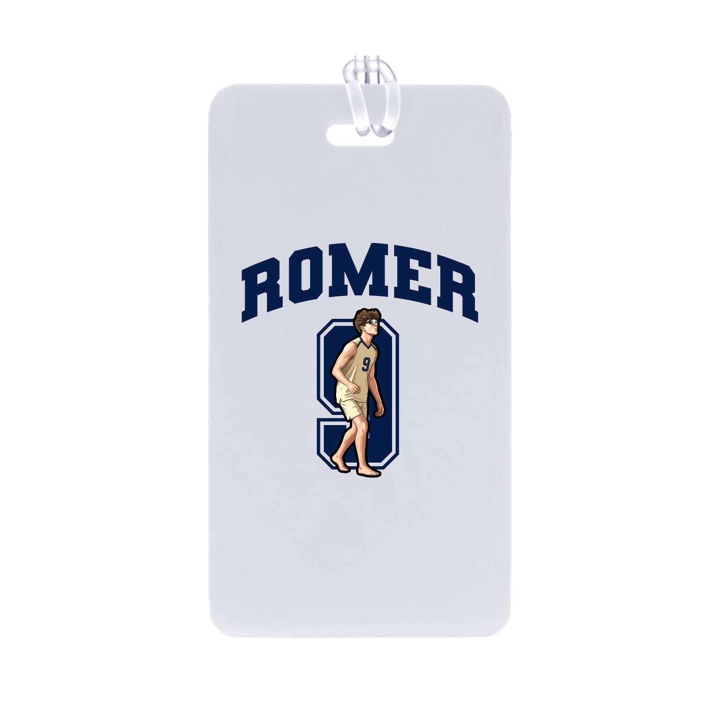 Bag Tag — Number in Classic