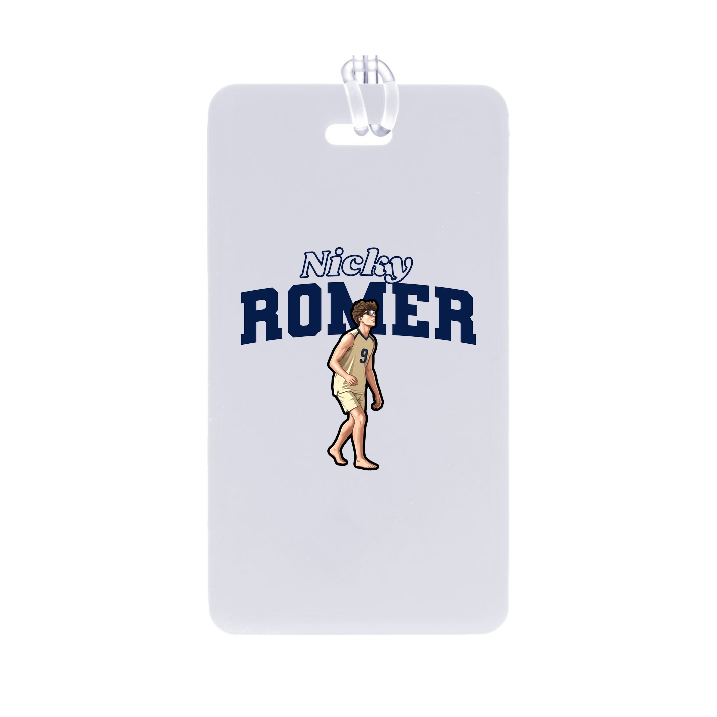 Bag Tag — Name Arch in Classic
