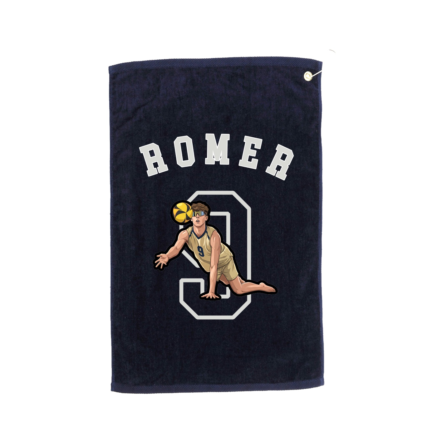 Golf Towel — Shirsey Arch in Navy