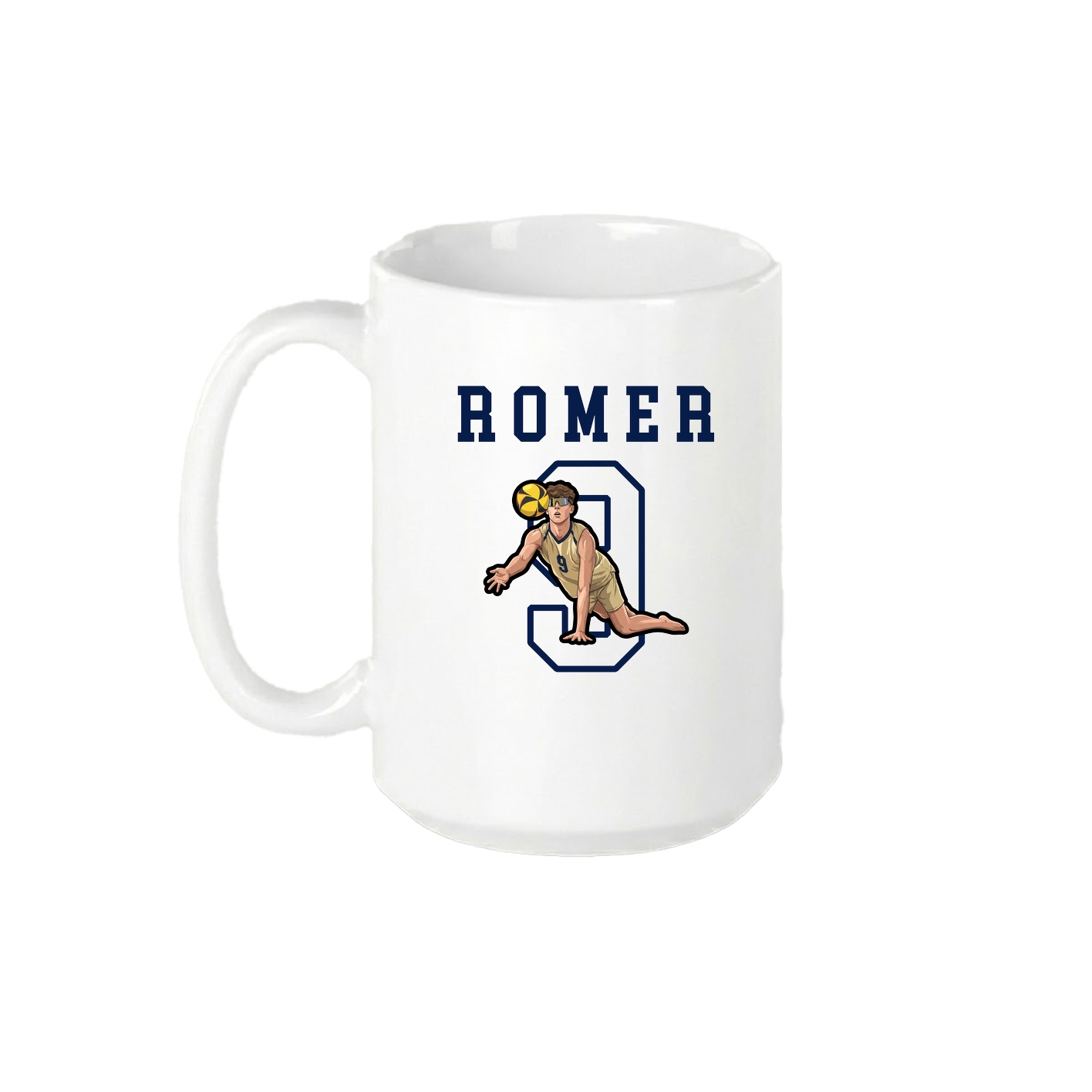 15oz Coffee Mug — Shirsey in White