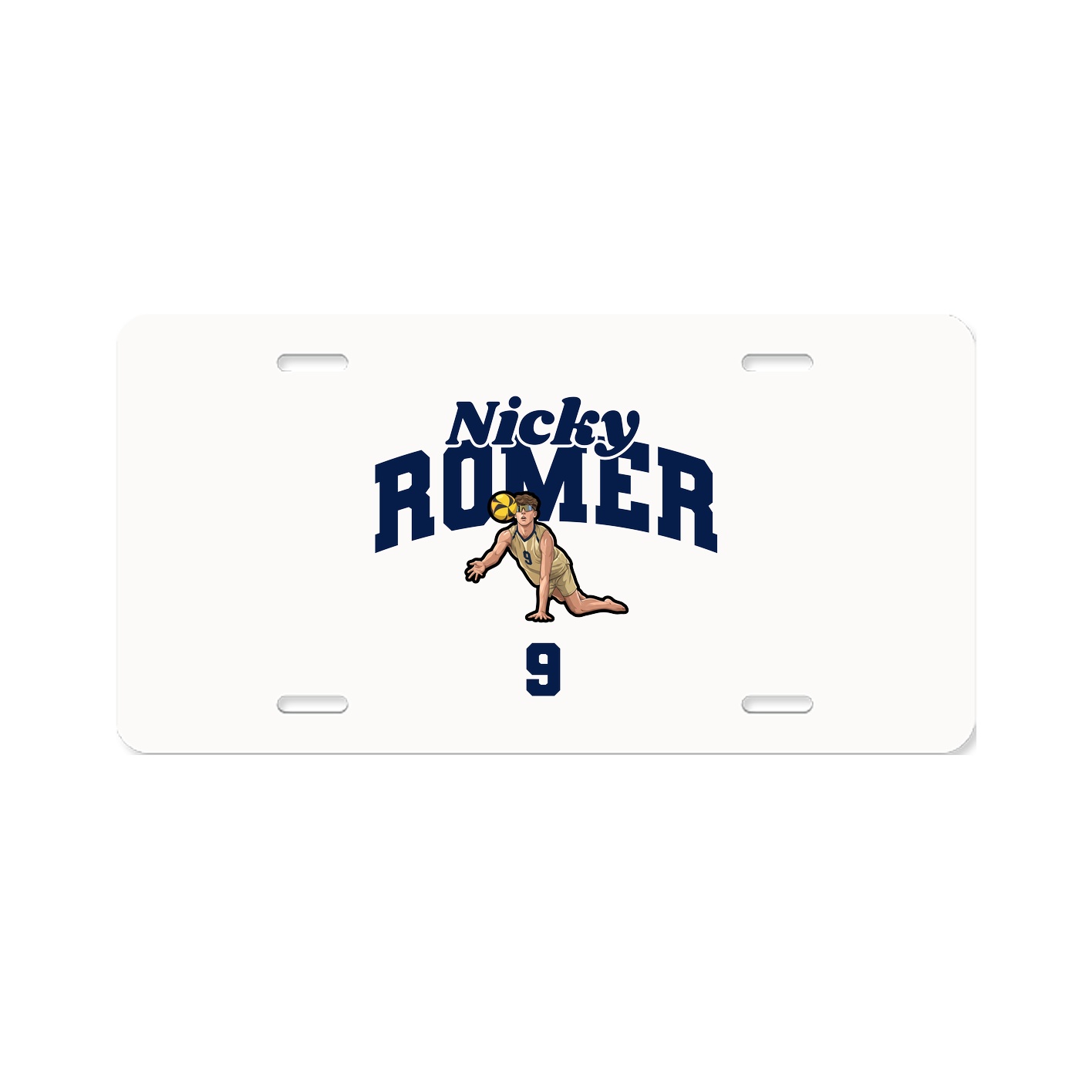License Plate — Signature Arch in Classic
