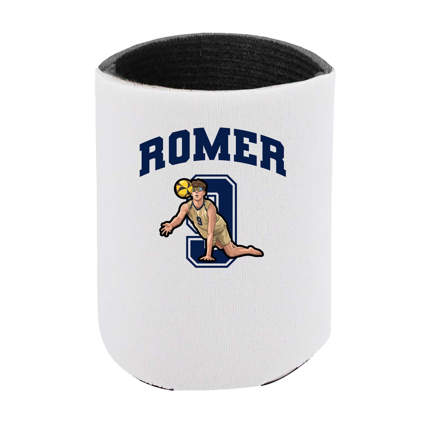 Can Holder — Number in White