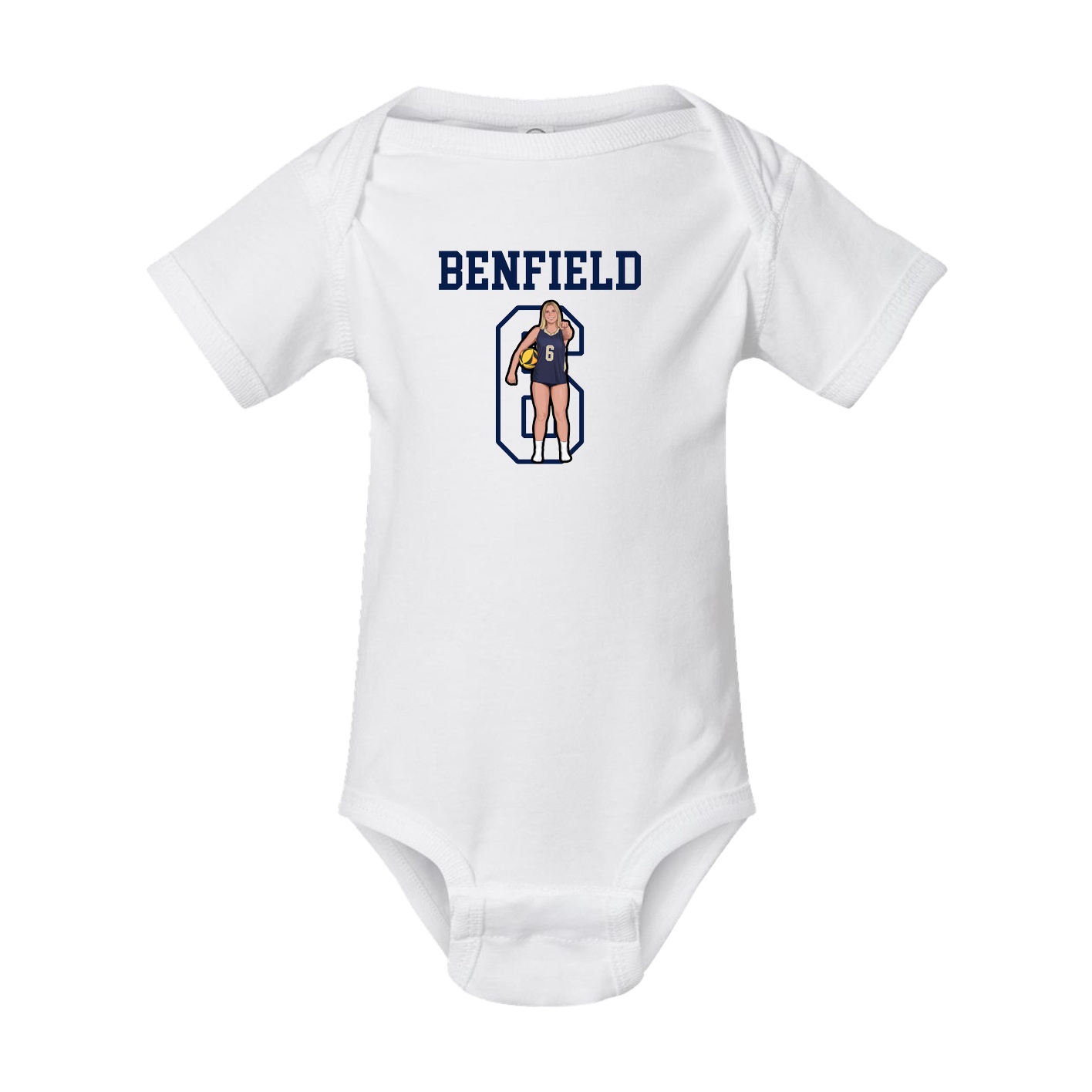 Baby Onesie — Shirsey in White