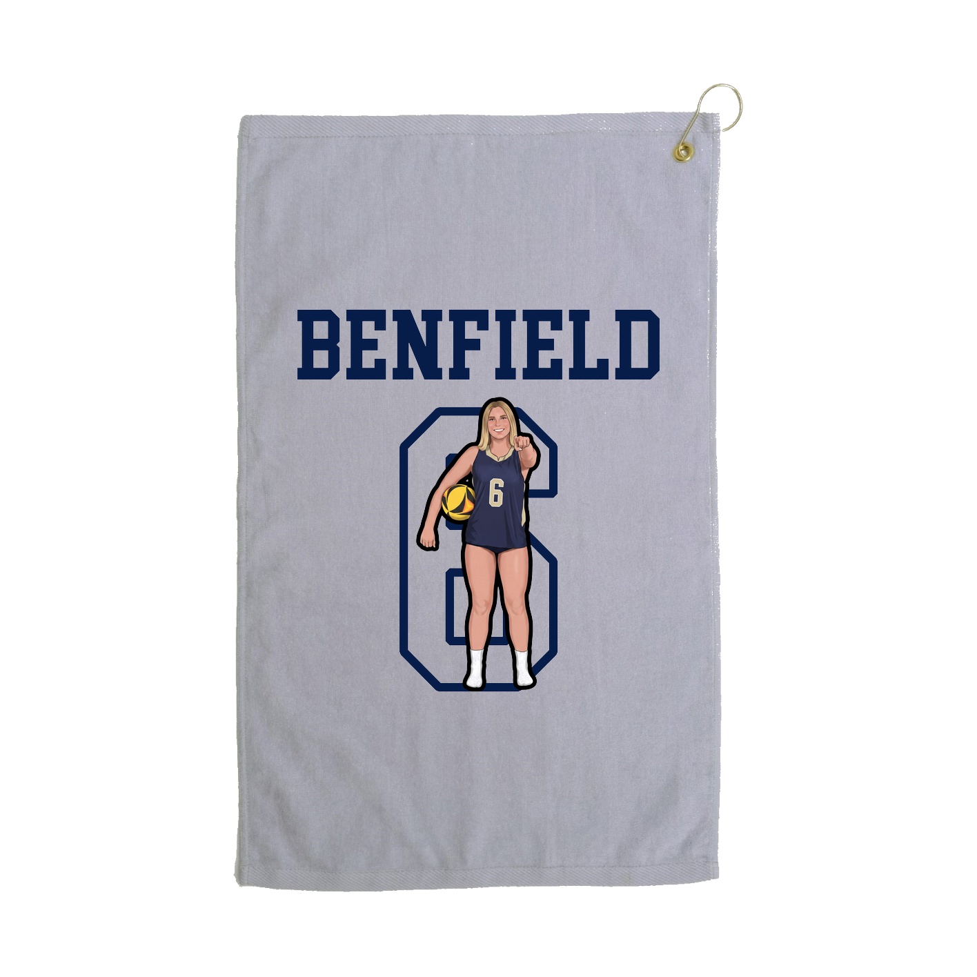 Golf Towel — Shirsey in Grey