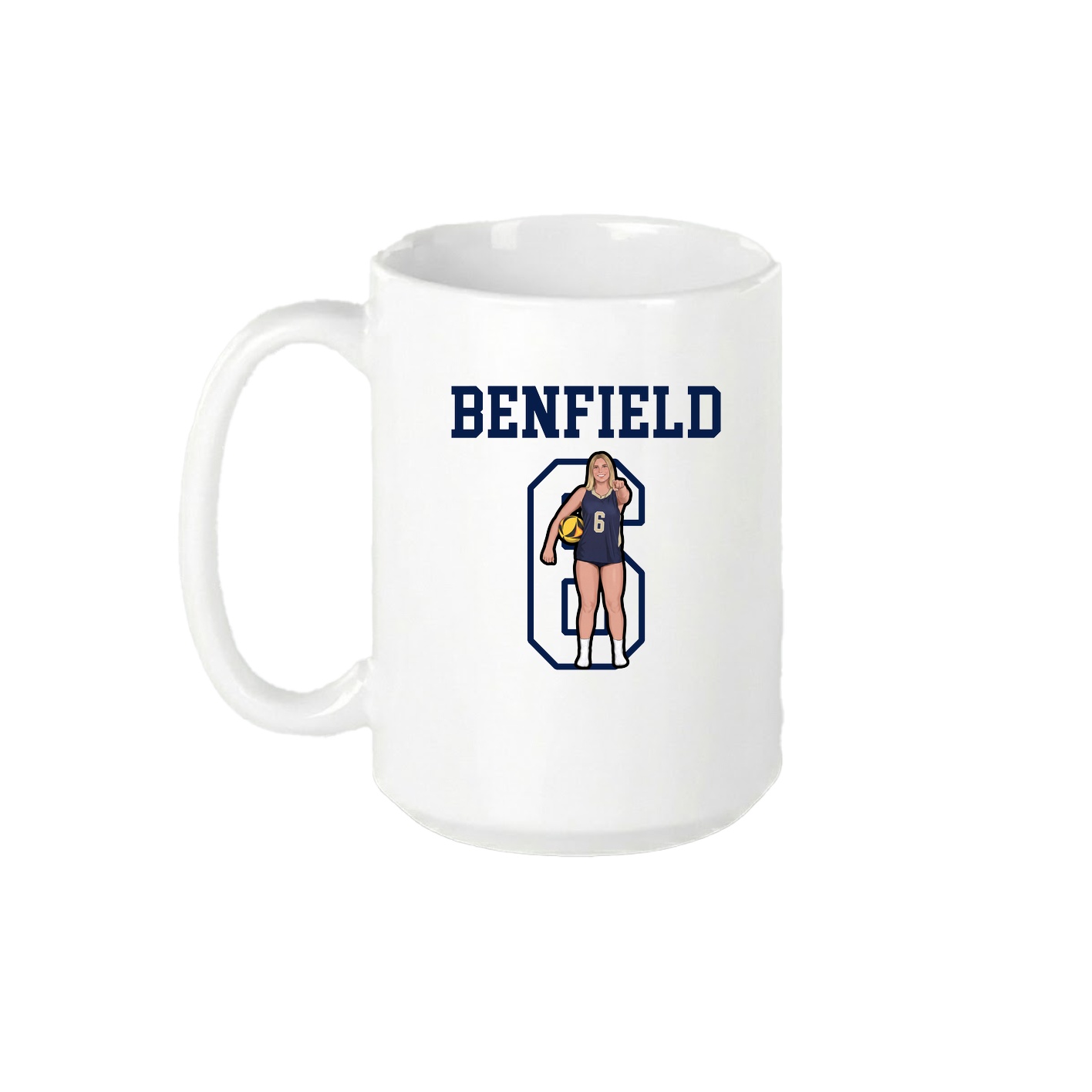 15oz Coffee Mug — Shirsey in White