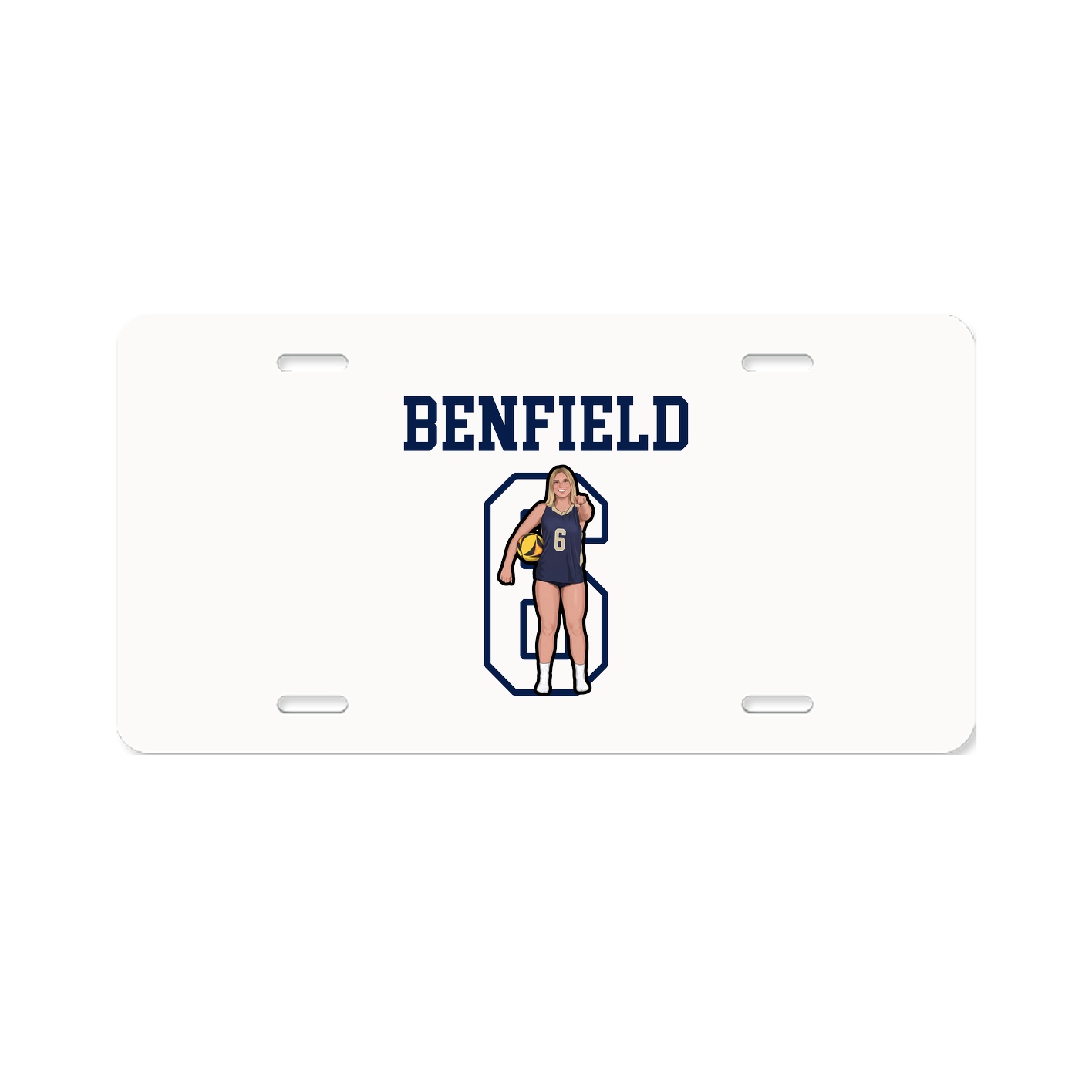 License Plate — Shirsey in Classic