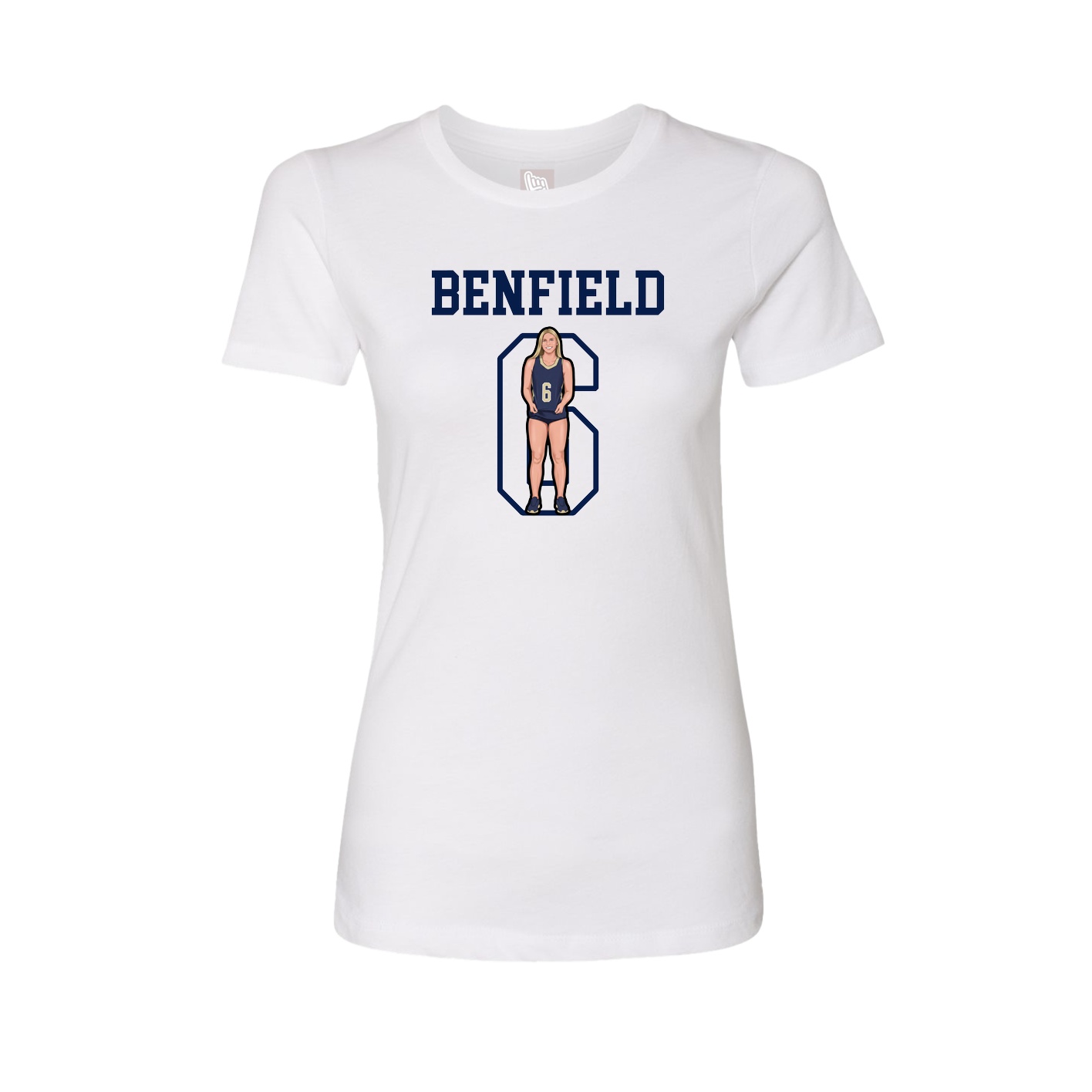 Fitted Women's Tee — Shirsey in White