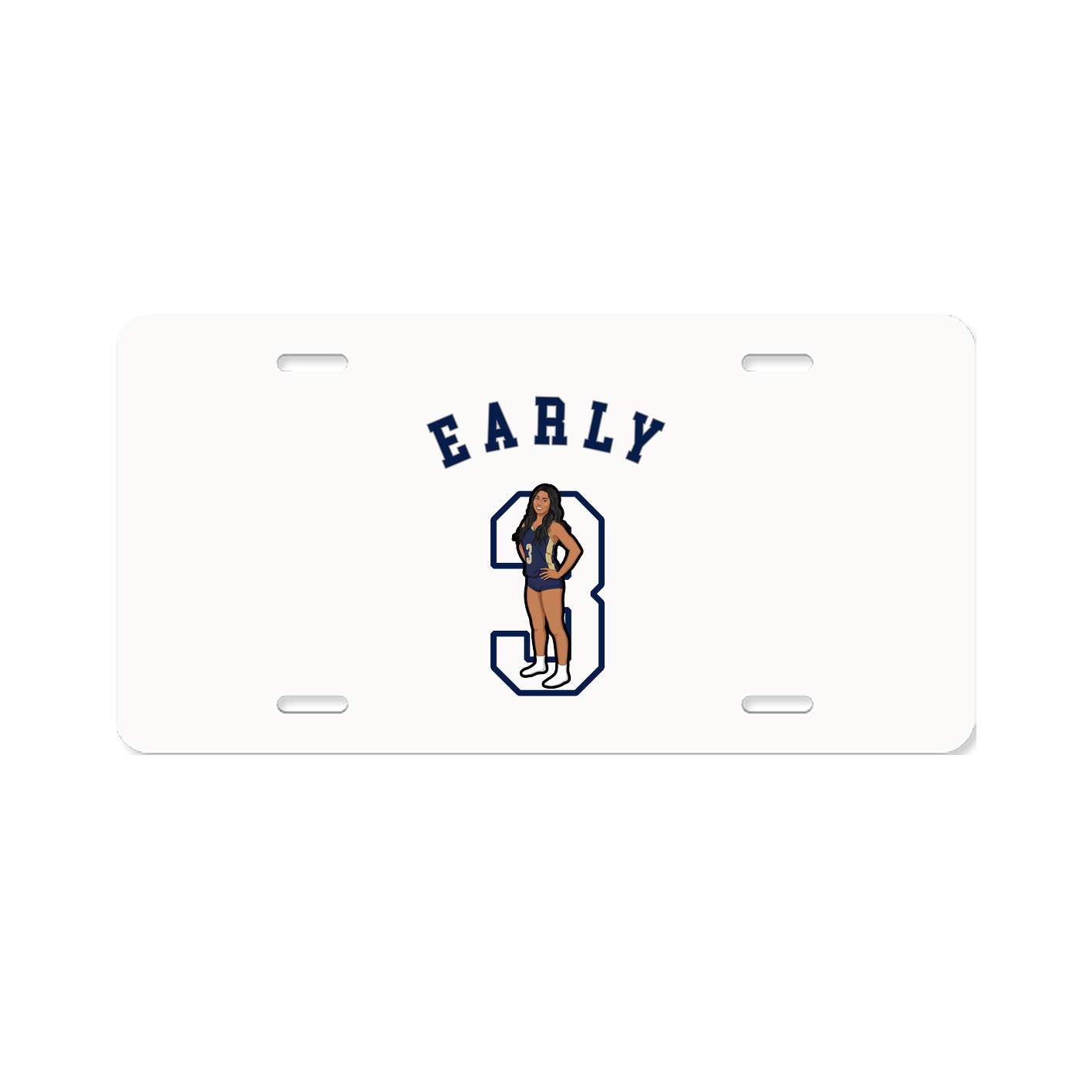 License Plate — Shirsey Arch in Classic