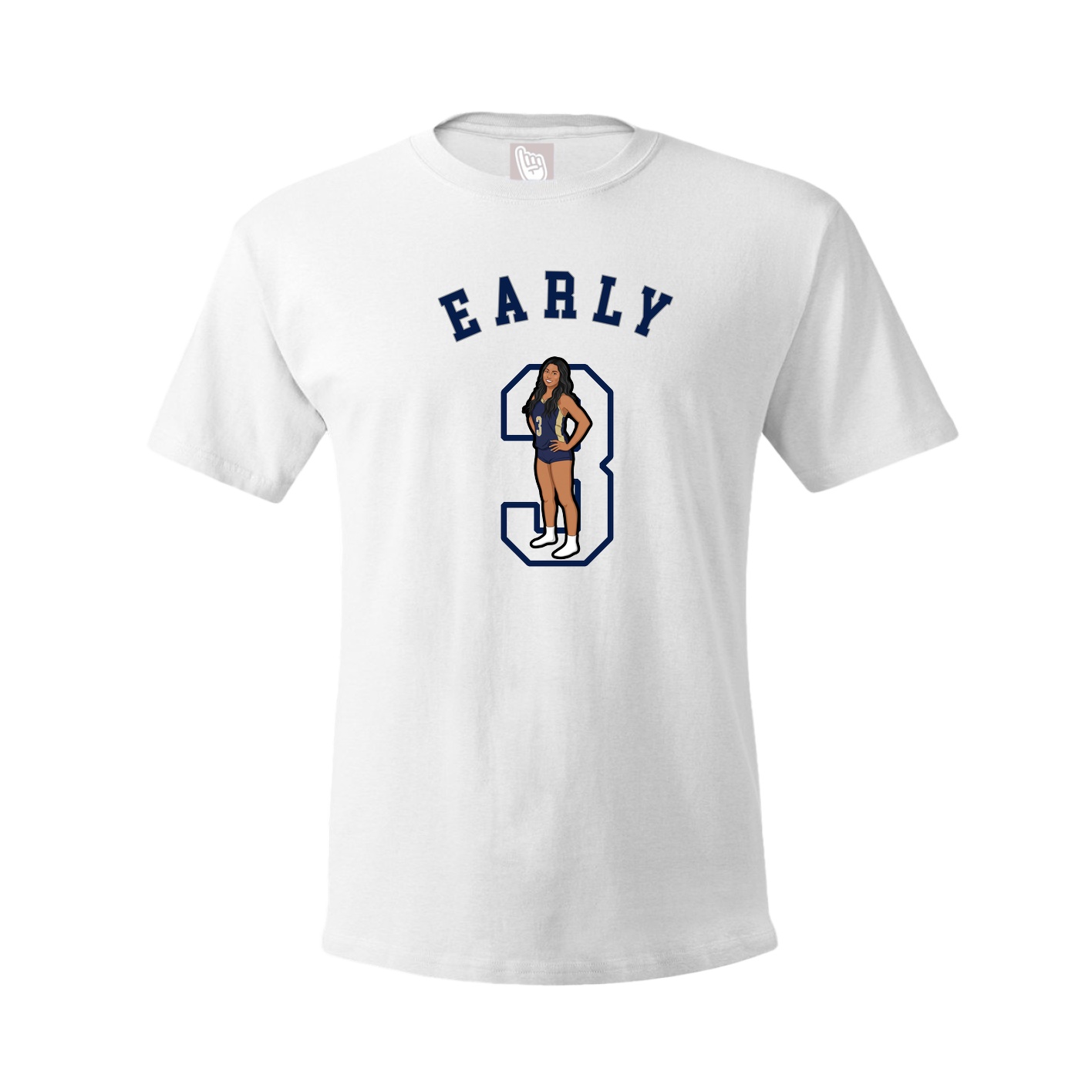 Youth Tee — Shirsey Arch in White
