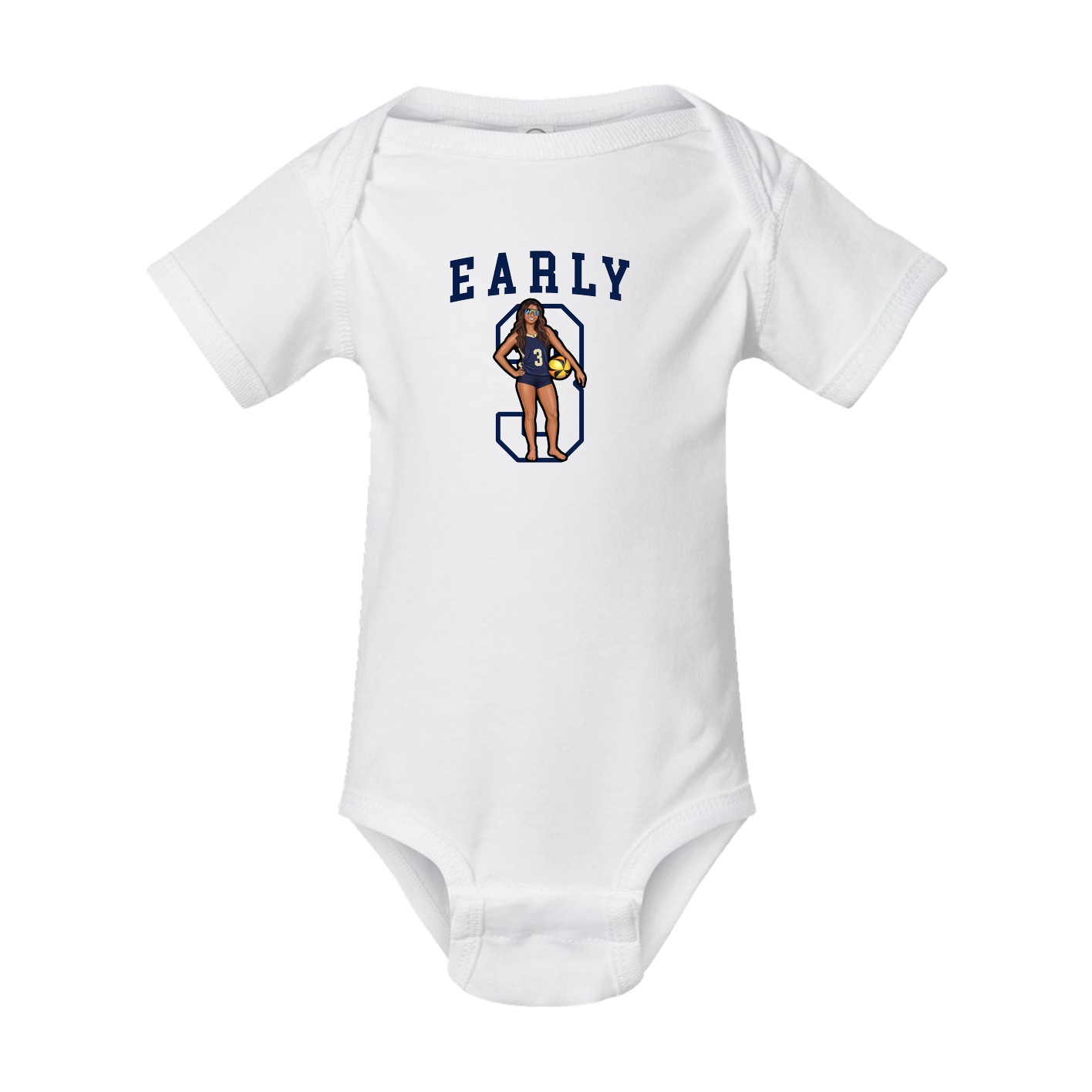 Baby Onesie — Shirsey in White