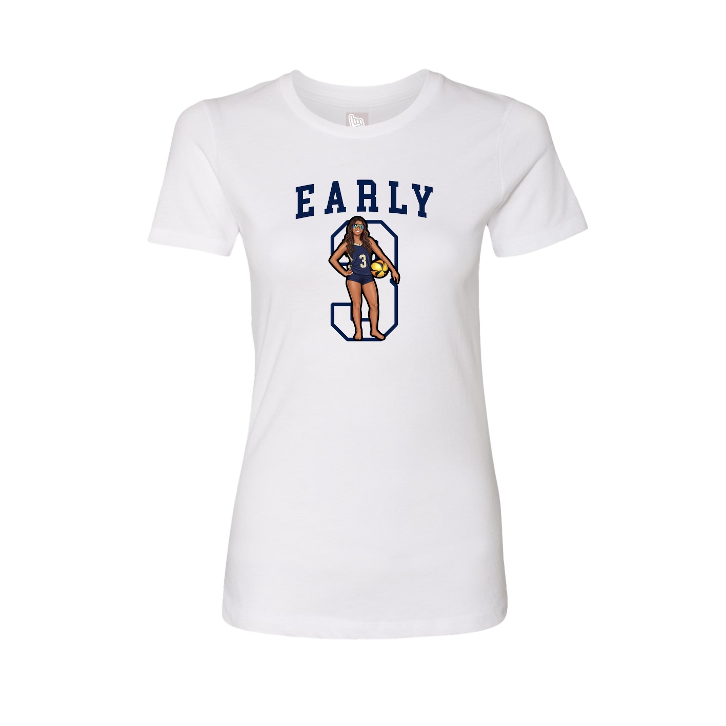 Fitted Women's Tee — Shirsey in White