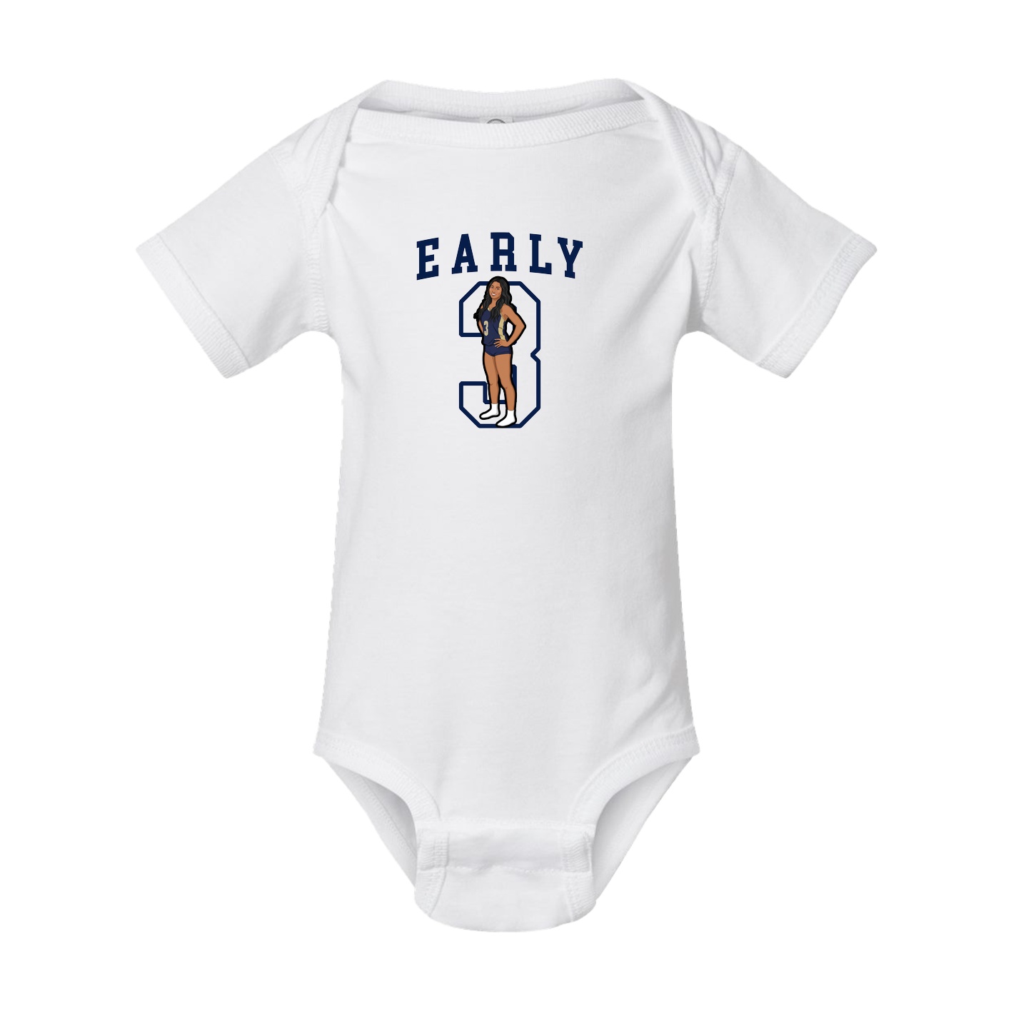 Baby Onesie — Shirsey in White