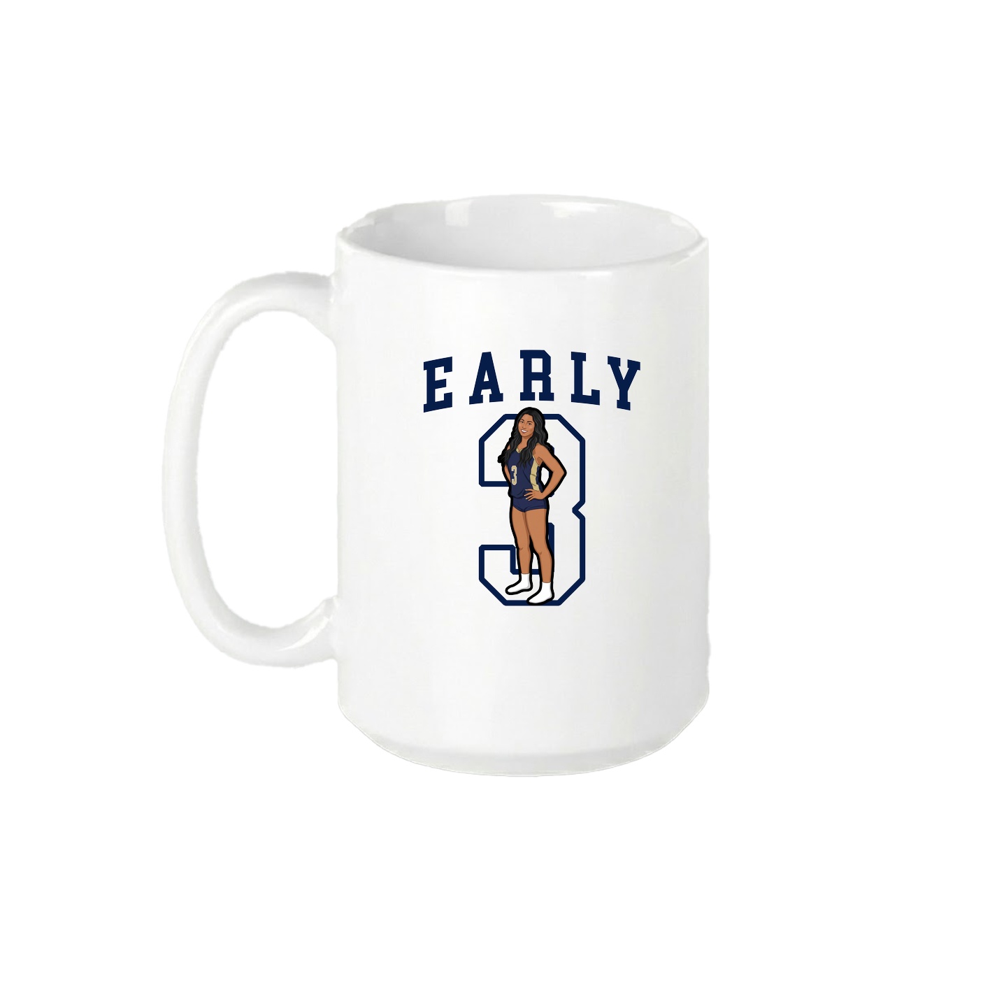 15oz Coffee Mug — Shirsey in White