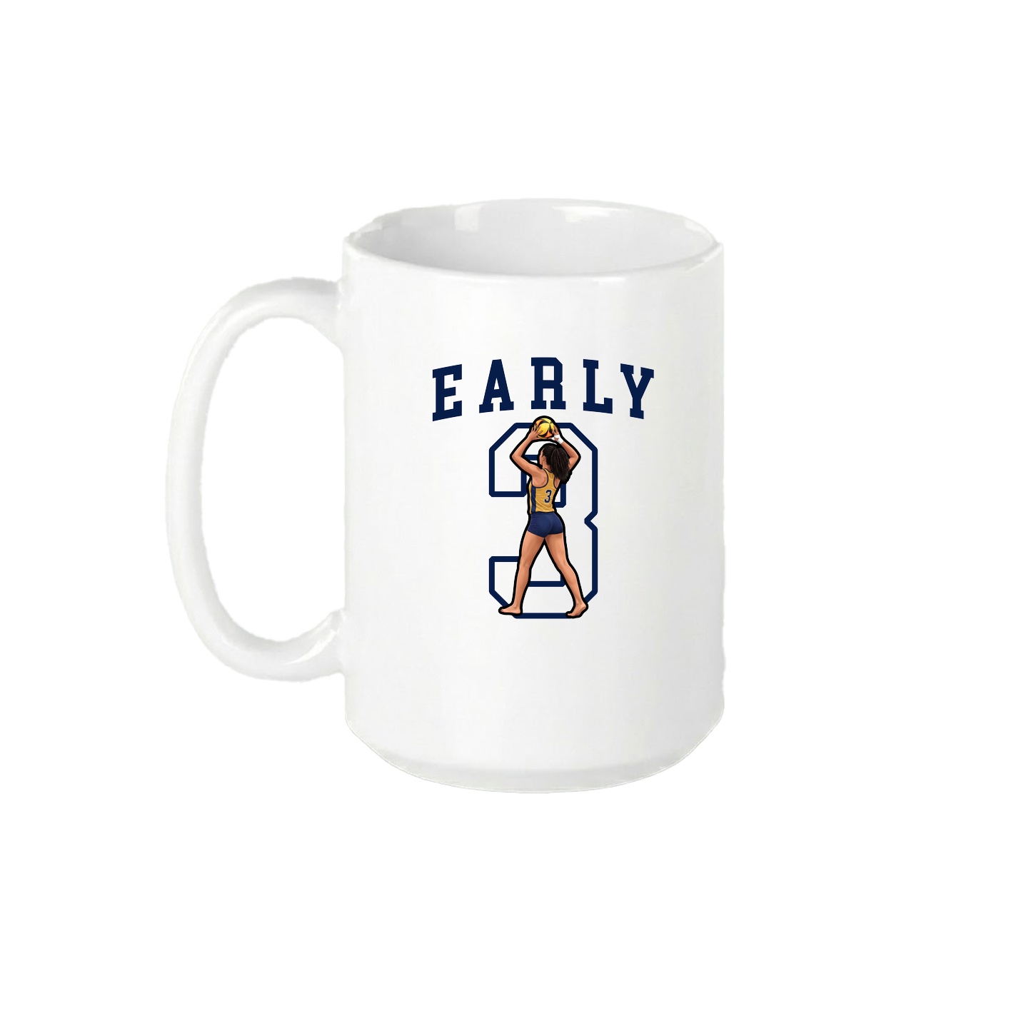 15oz Coffee Mug — Shirsey in White