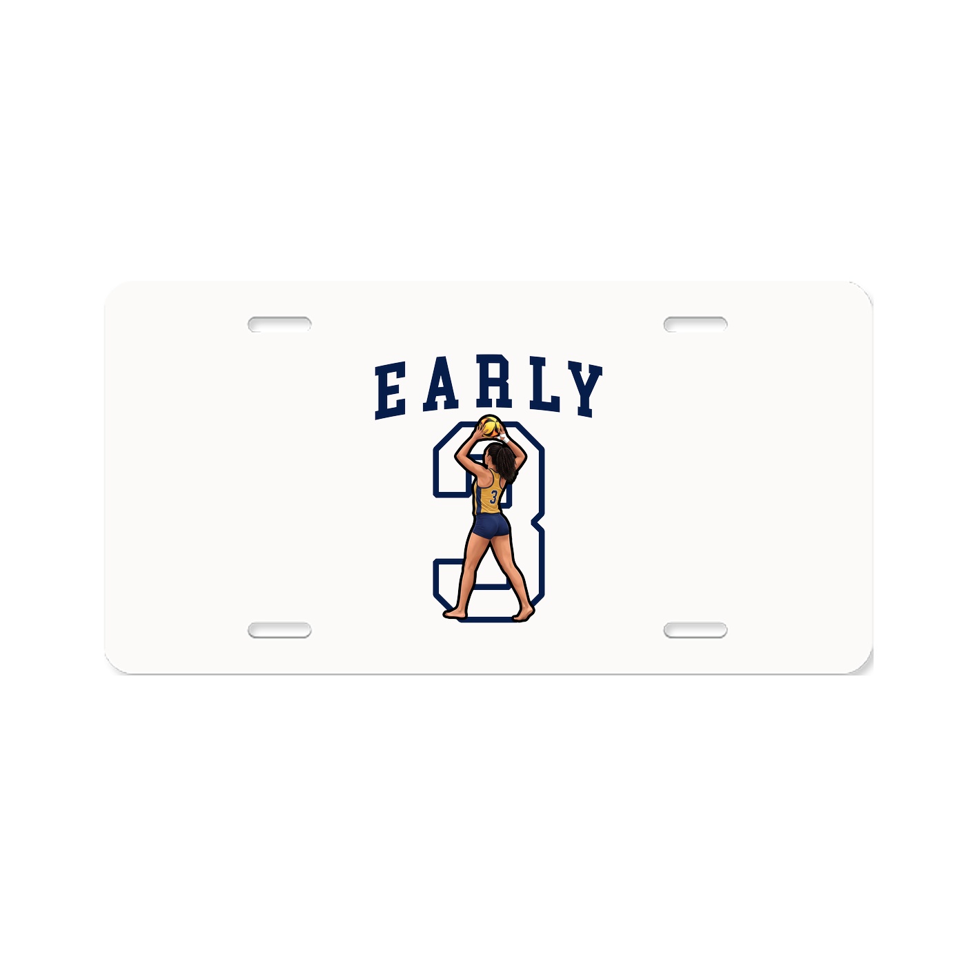 License Plate — Shirsey in Classic