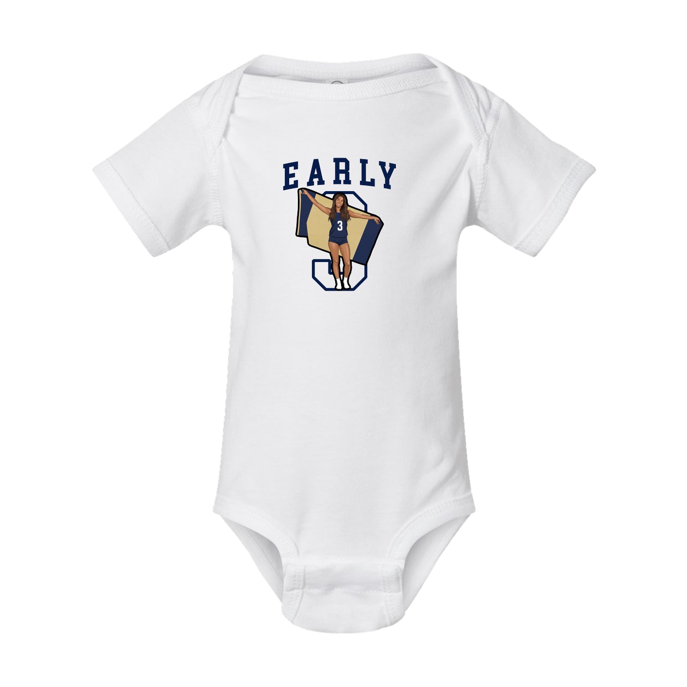 Baby Onesie — Shirsey in White