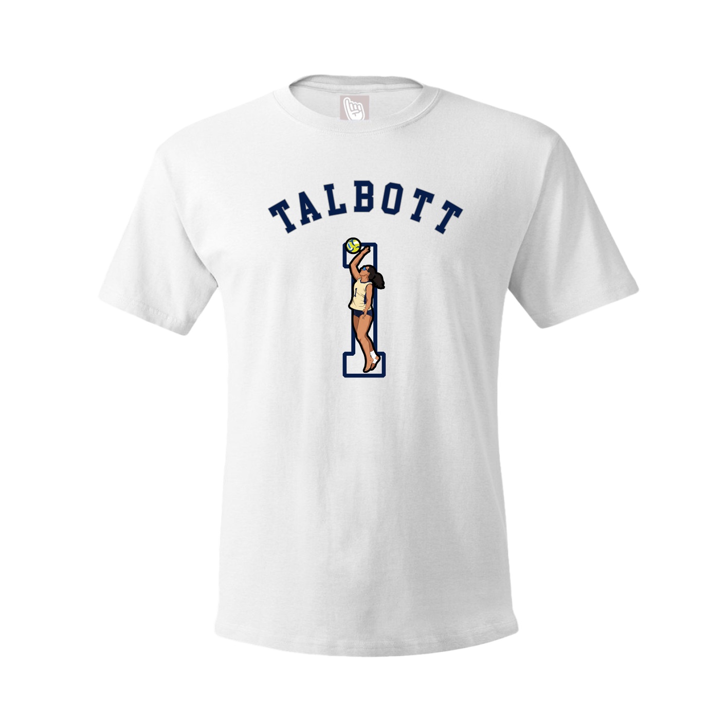 Tee — Shirsey Arch in White