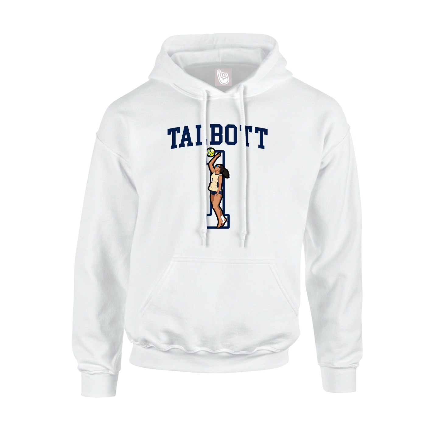 Youth Hoodie — Shirsey in White