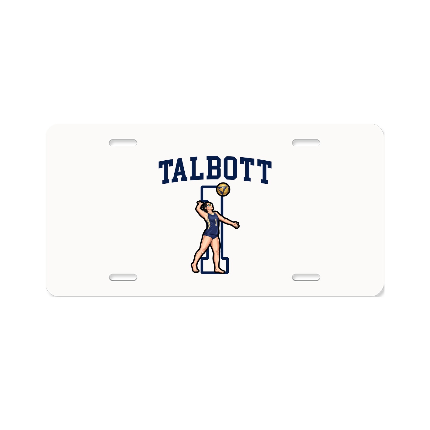 Aluminum License Plate