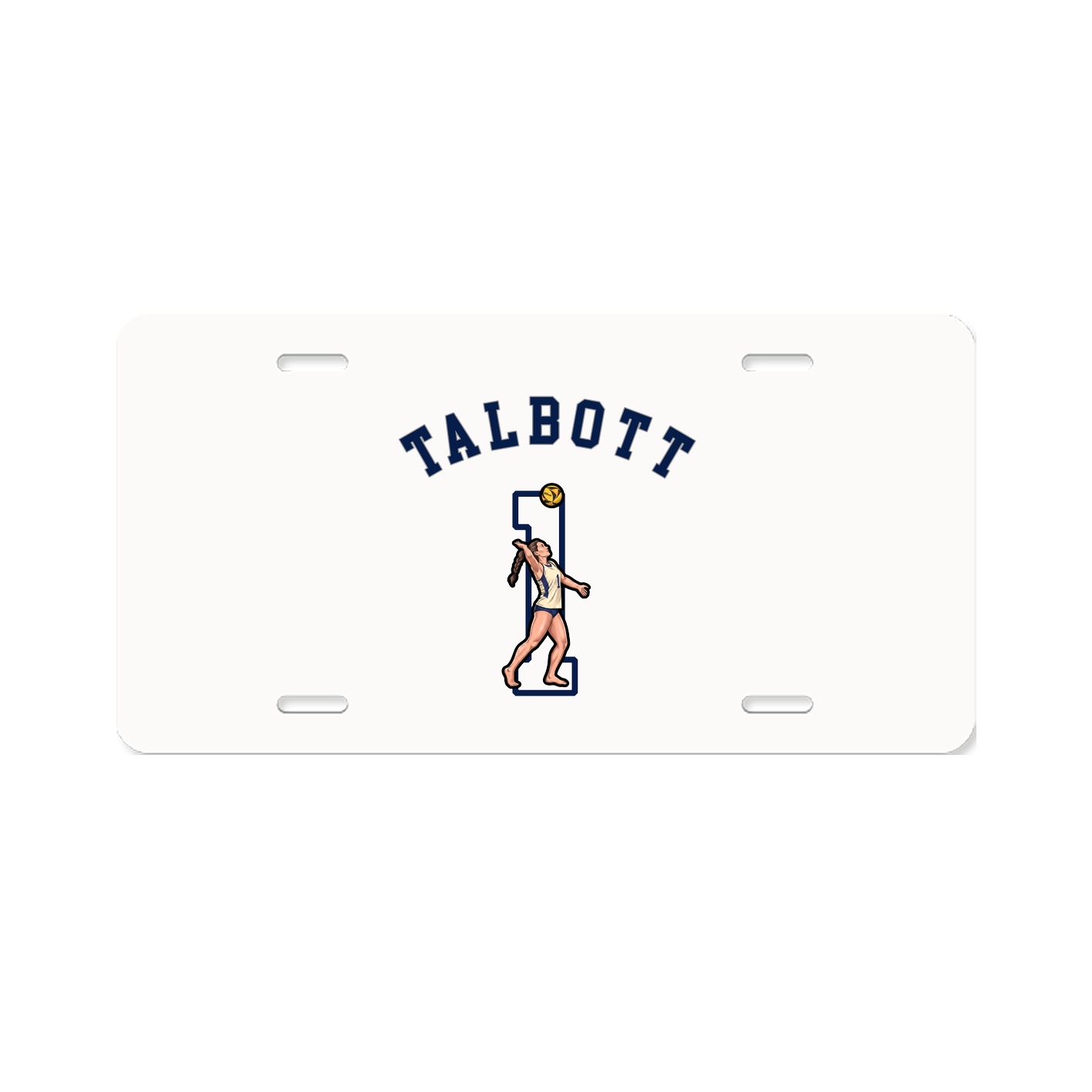 License Plate — Shirsey Arch in Classic