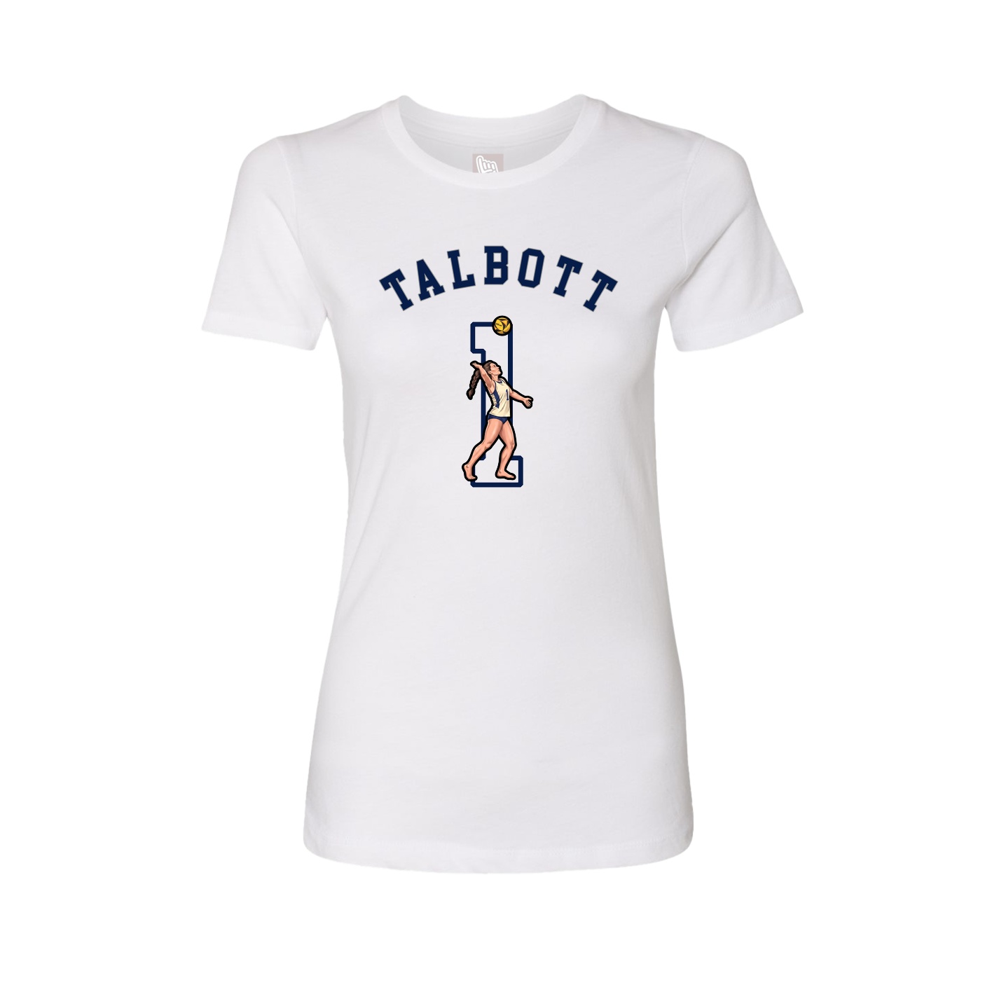 Womens Tee — Shirsey Arch in White