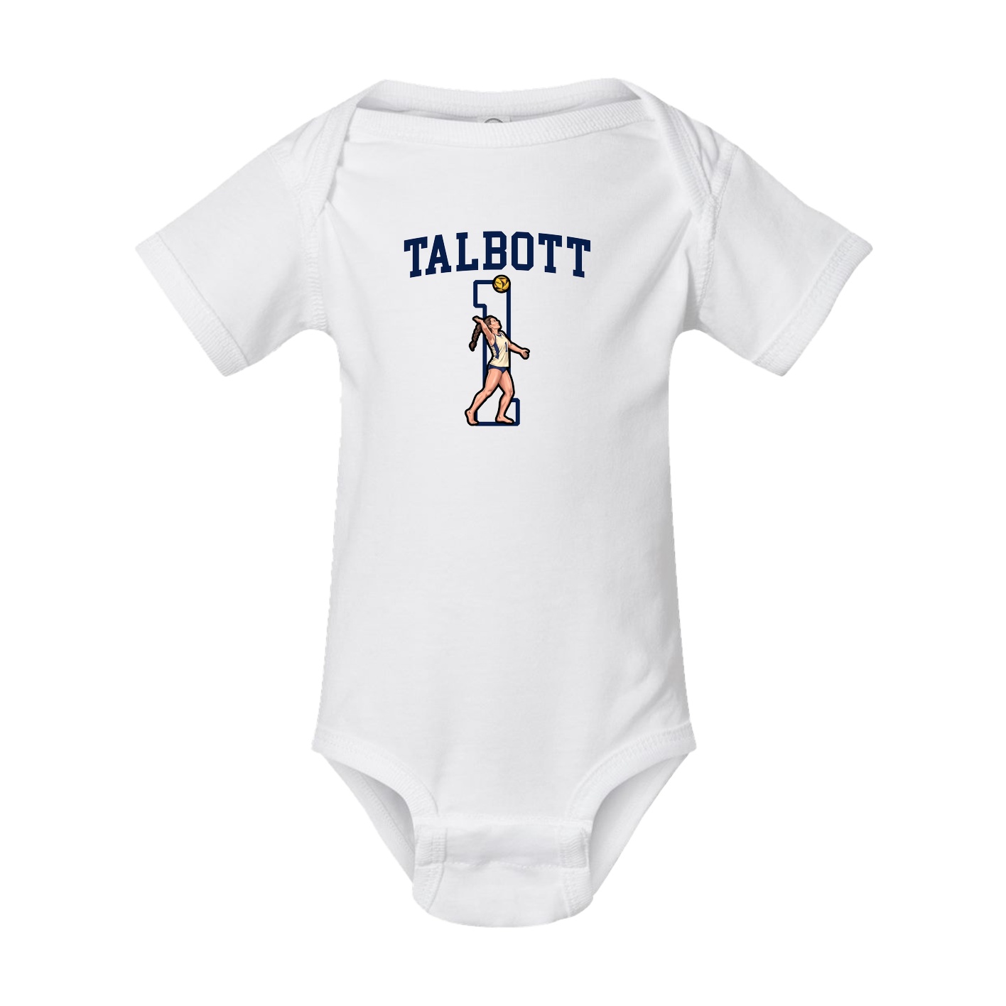 Baby Onesie — Shirsey in White