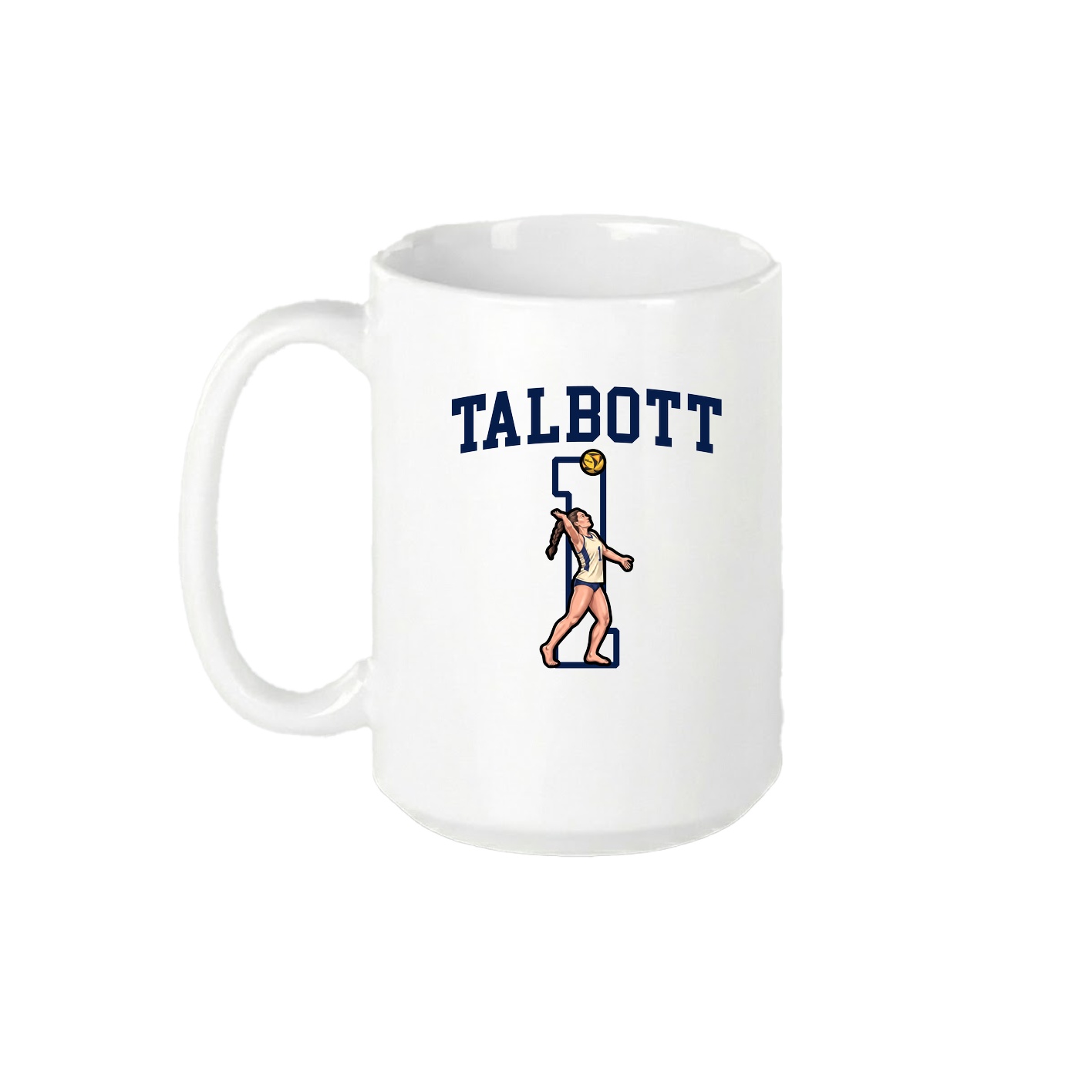 15oz Coffee Mug — Shirsey in White