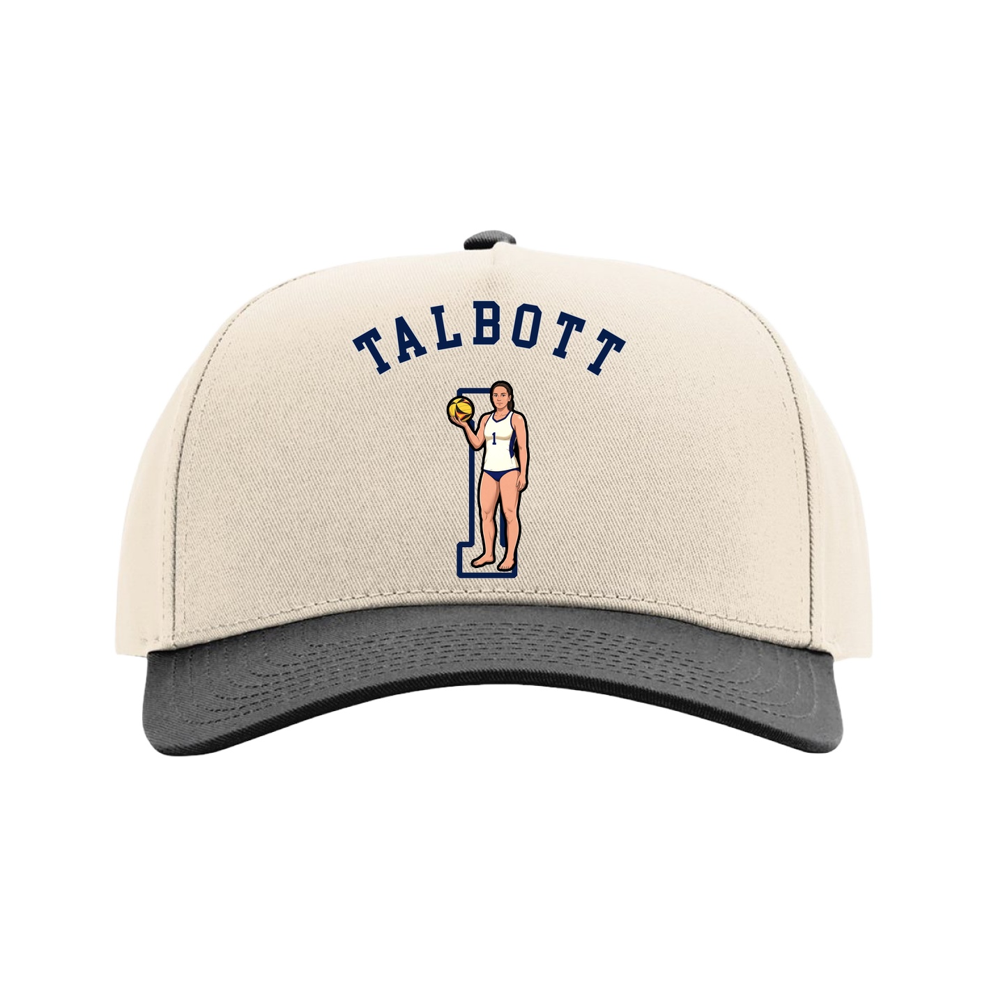 Full Fabric Five-Panel Champ Cap