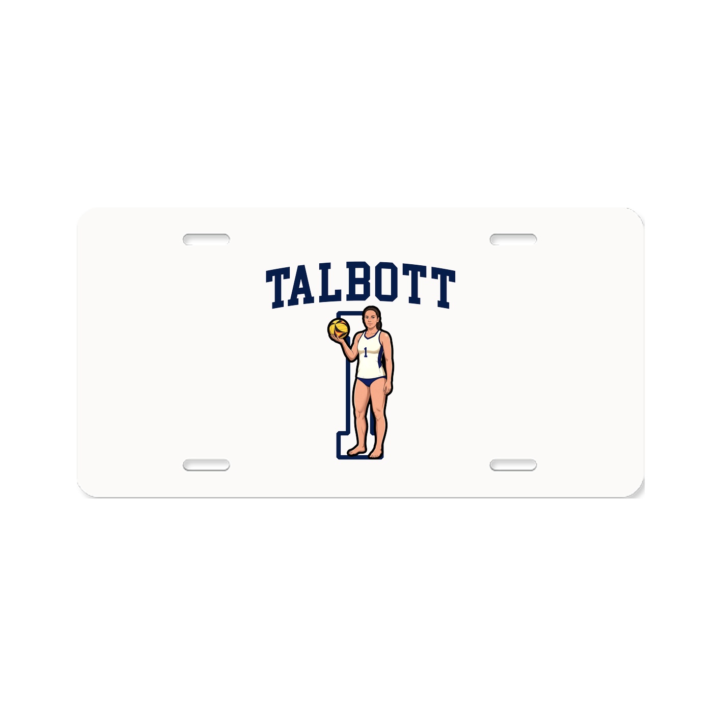License Plate — Shirsey in Classic