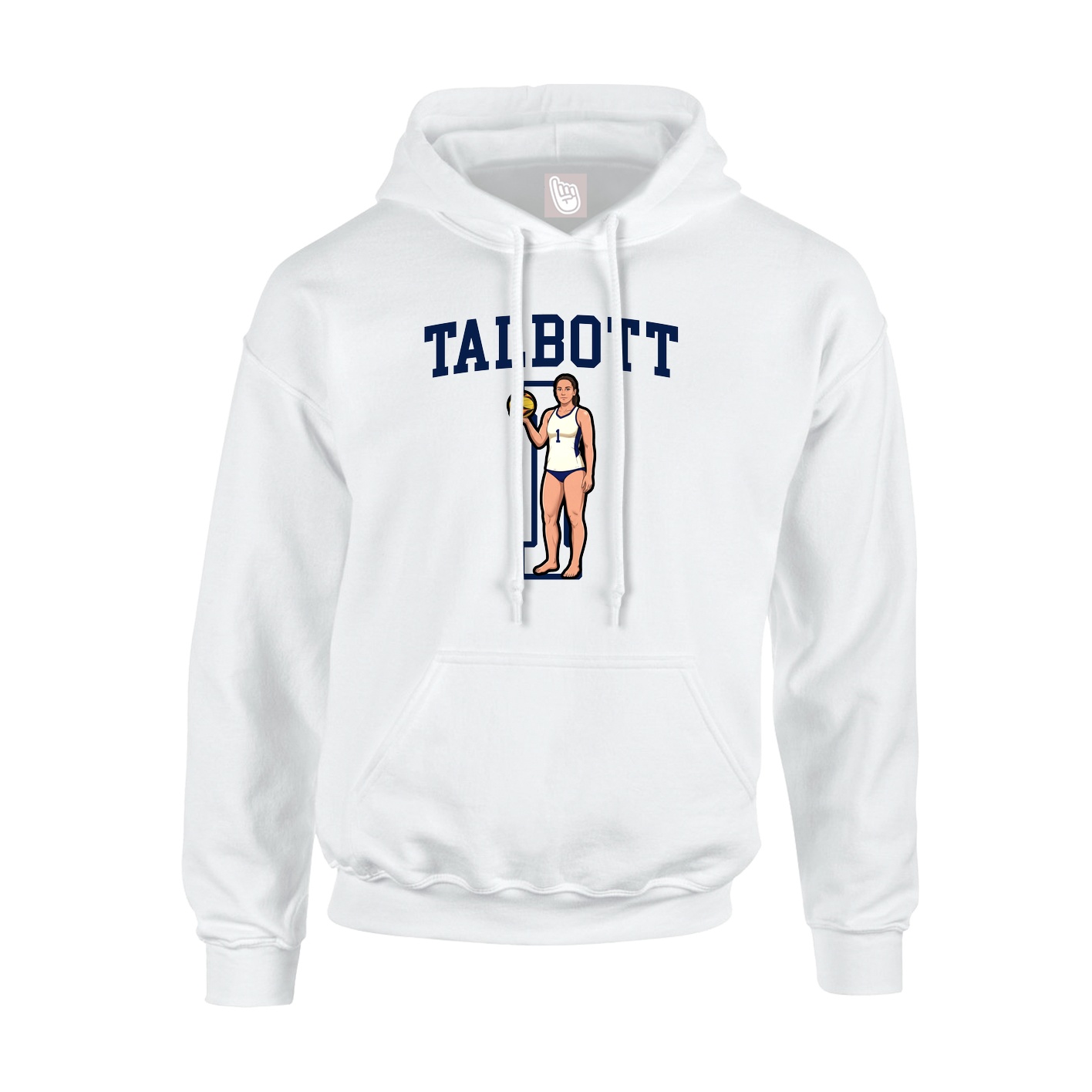 Youth Hoodie — Shirsey in White