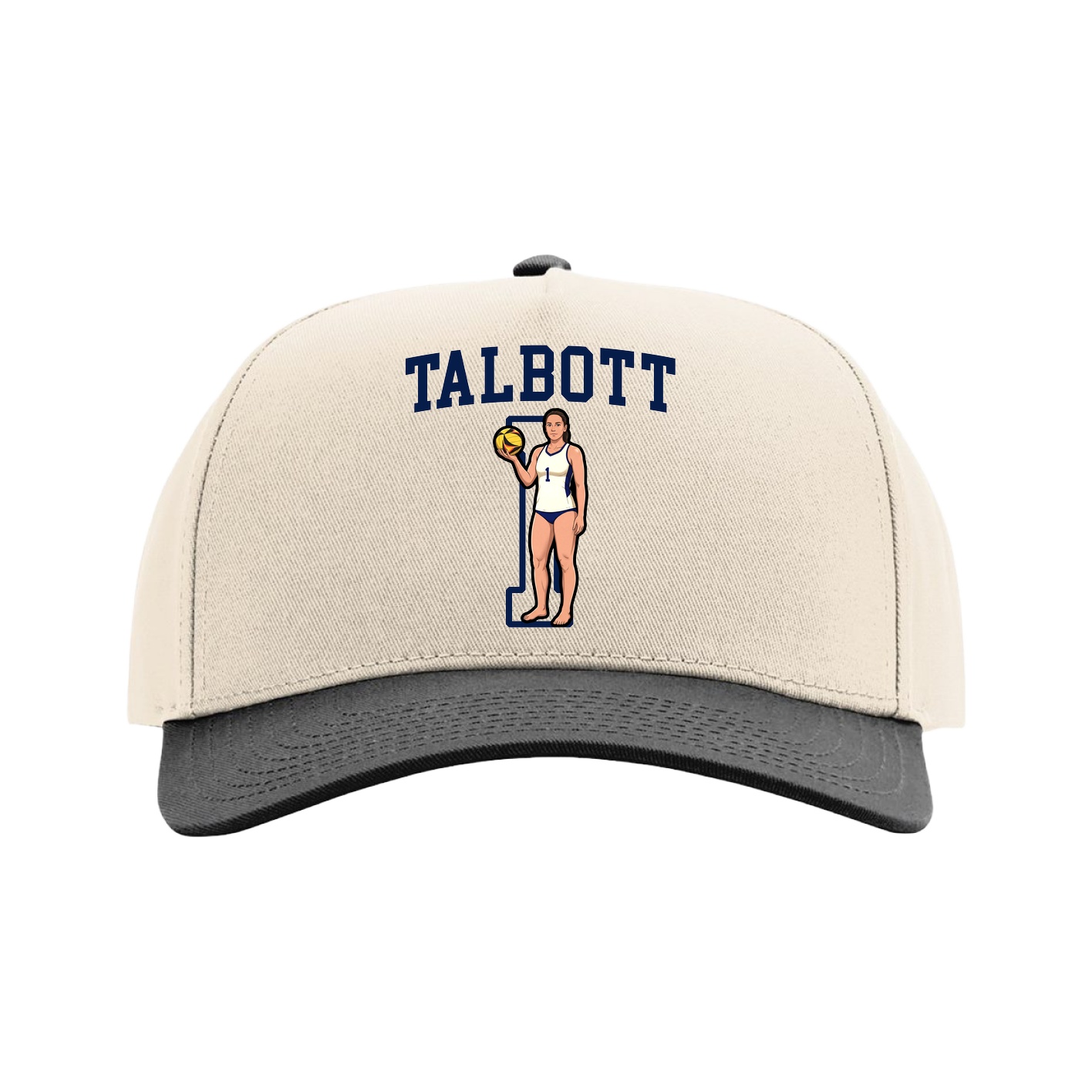 Full Fabric Five-Panel Champ Cap