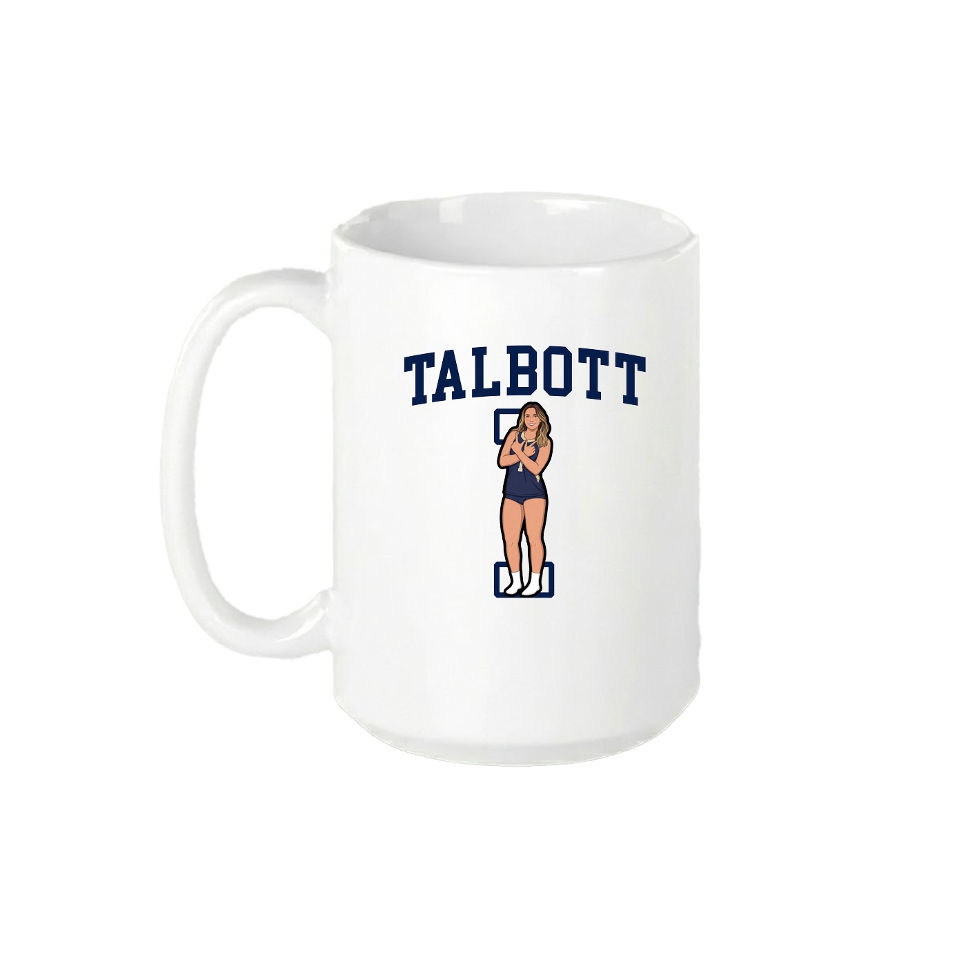 15oz Coffee Mug — Shirsey in White