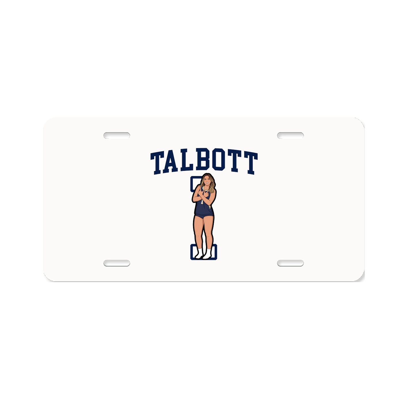 License Plate — Shirsey in Classic