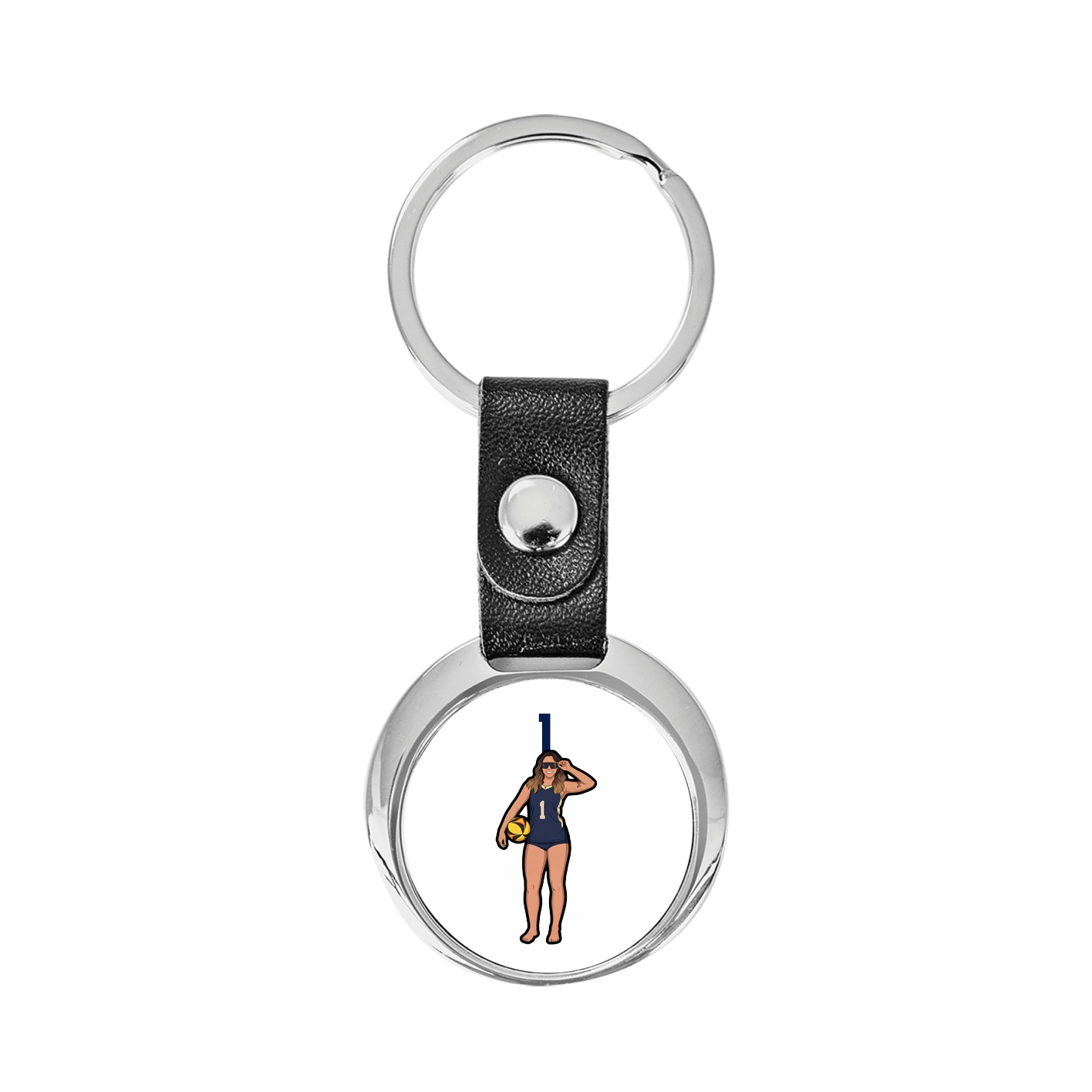Key Chain — Number Top in Classic