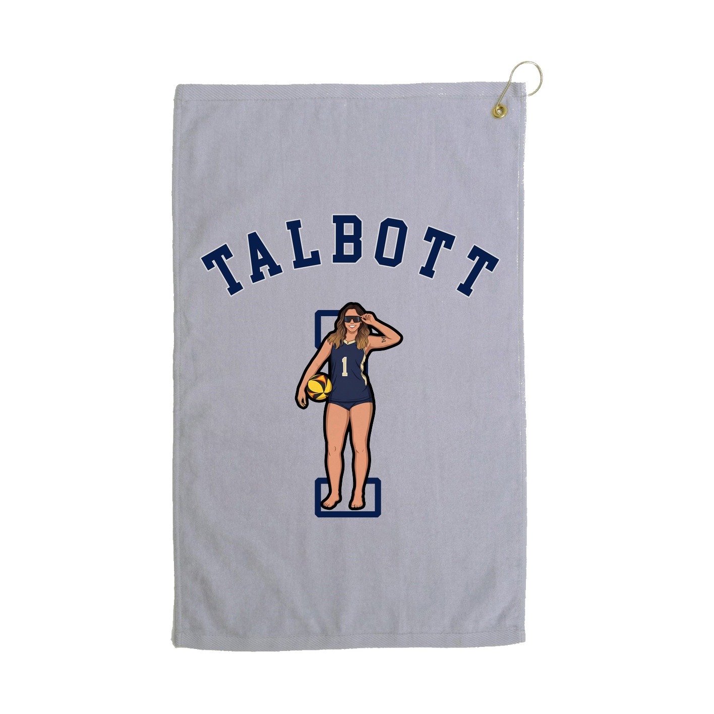 Terry Velour Golf Towel