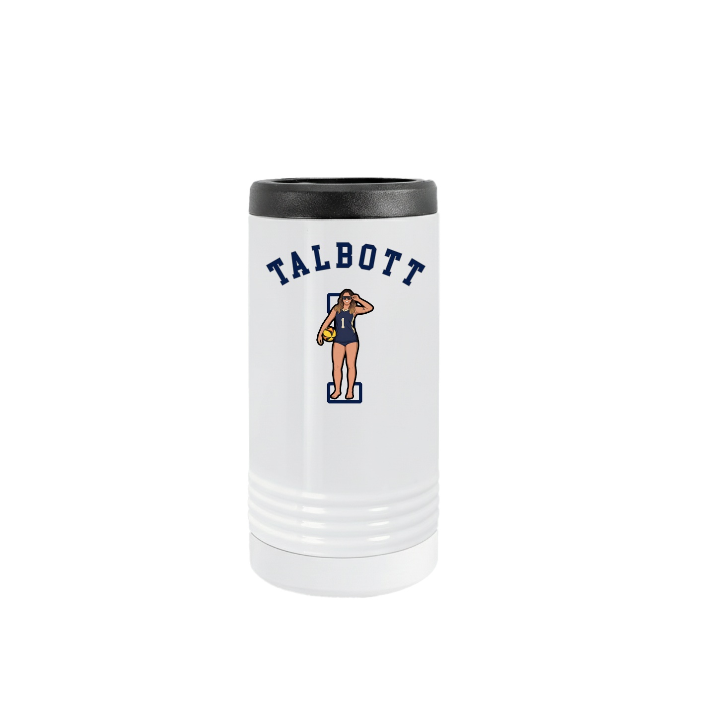 Slim Beverage Holder — Shirsey Arch in White