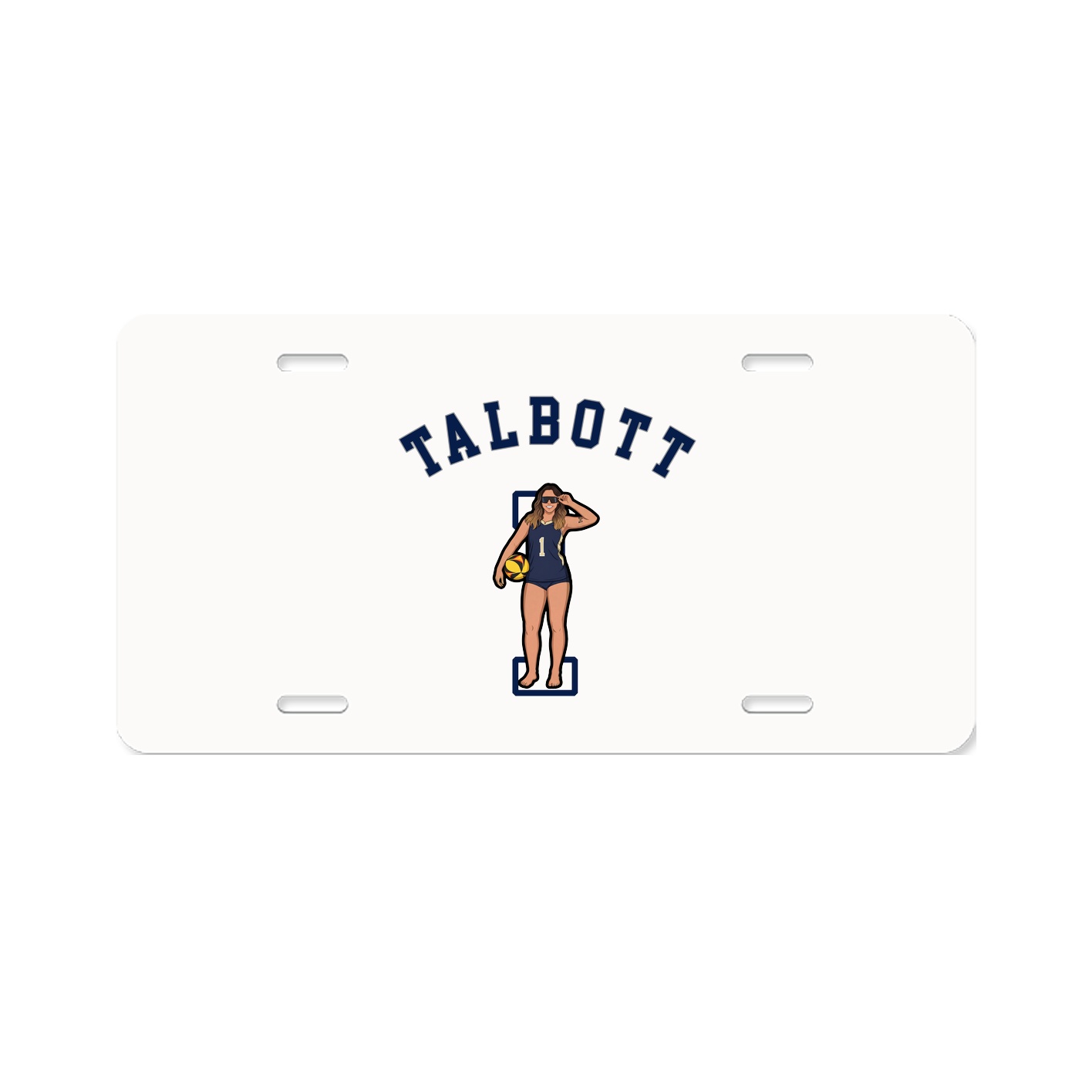 License Plate — Shirsey Arch in Classic